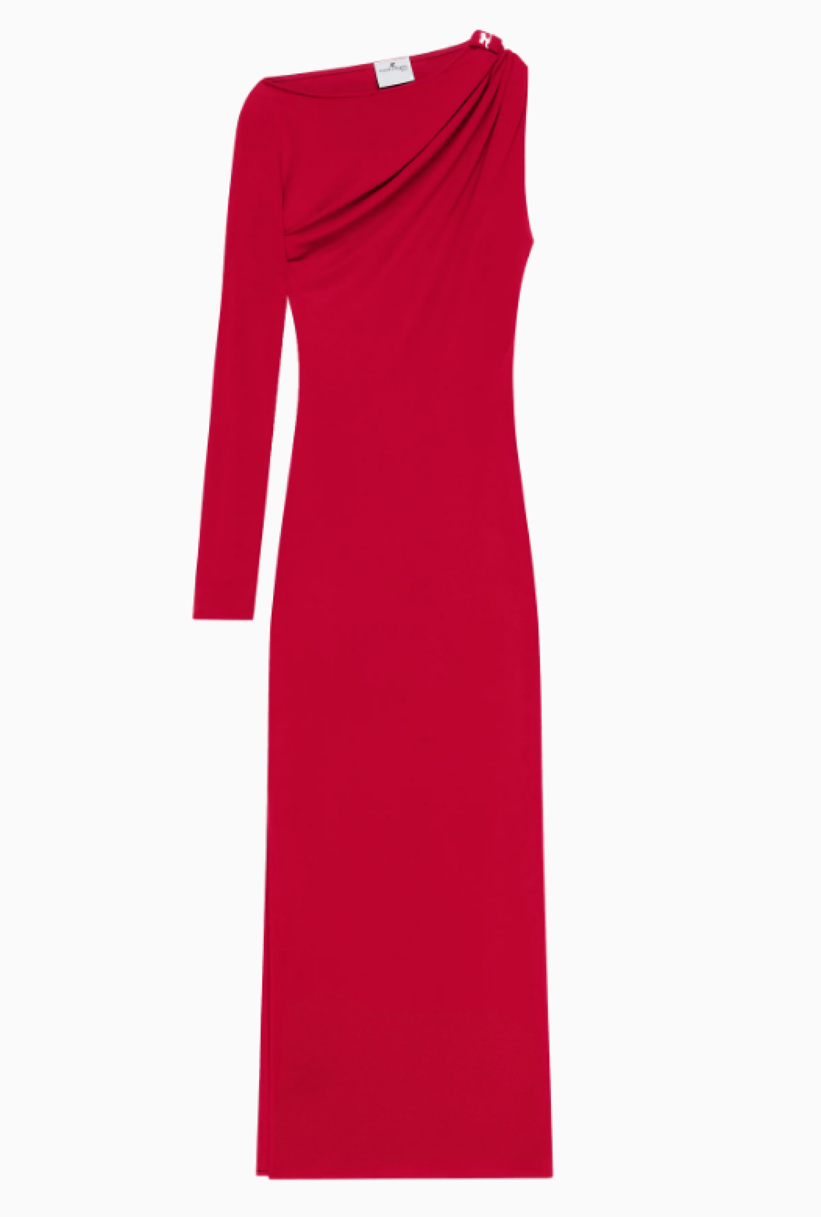 Robe One Shoulder Red
