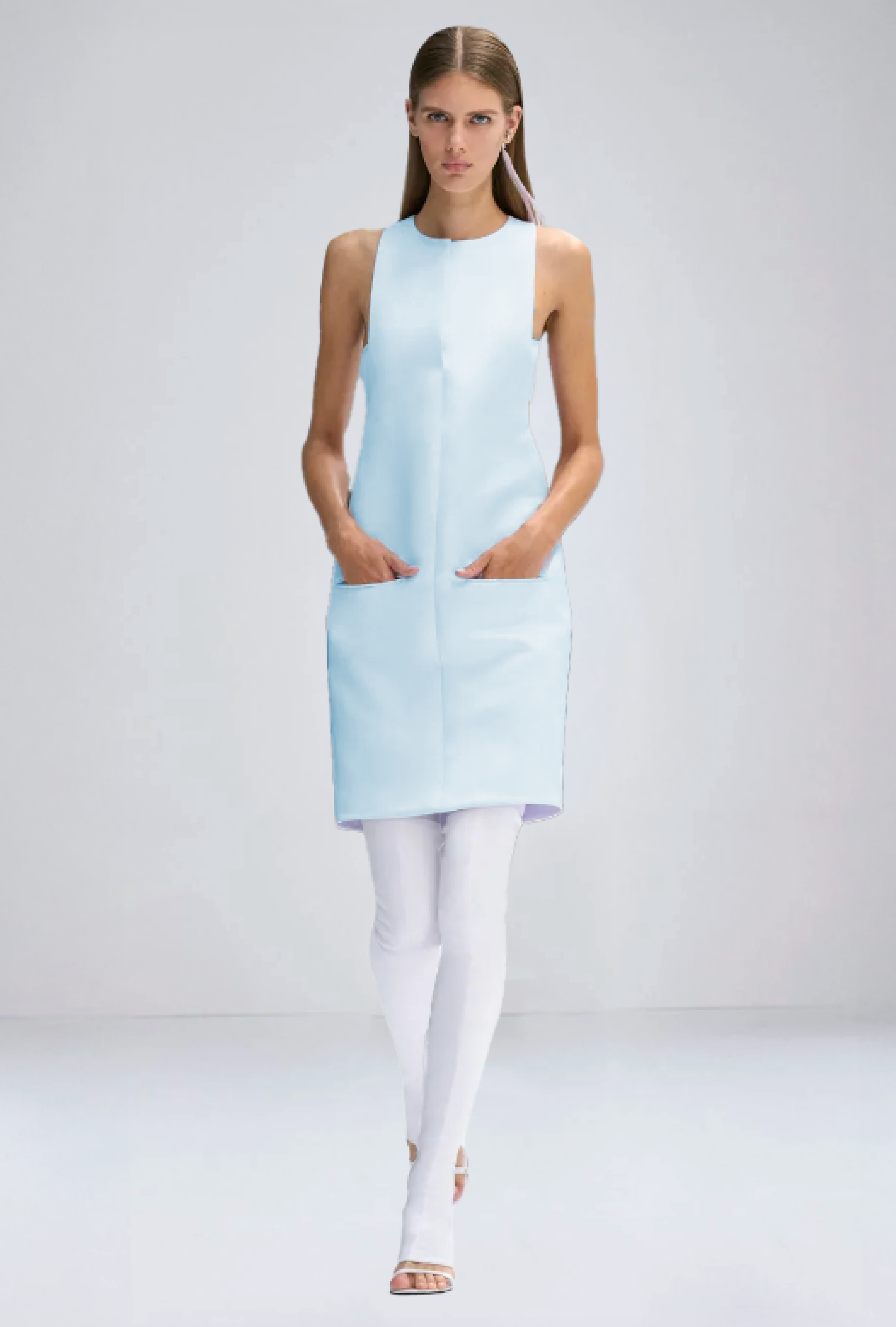 Robe 2-pocket A-line Iceberg