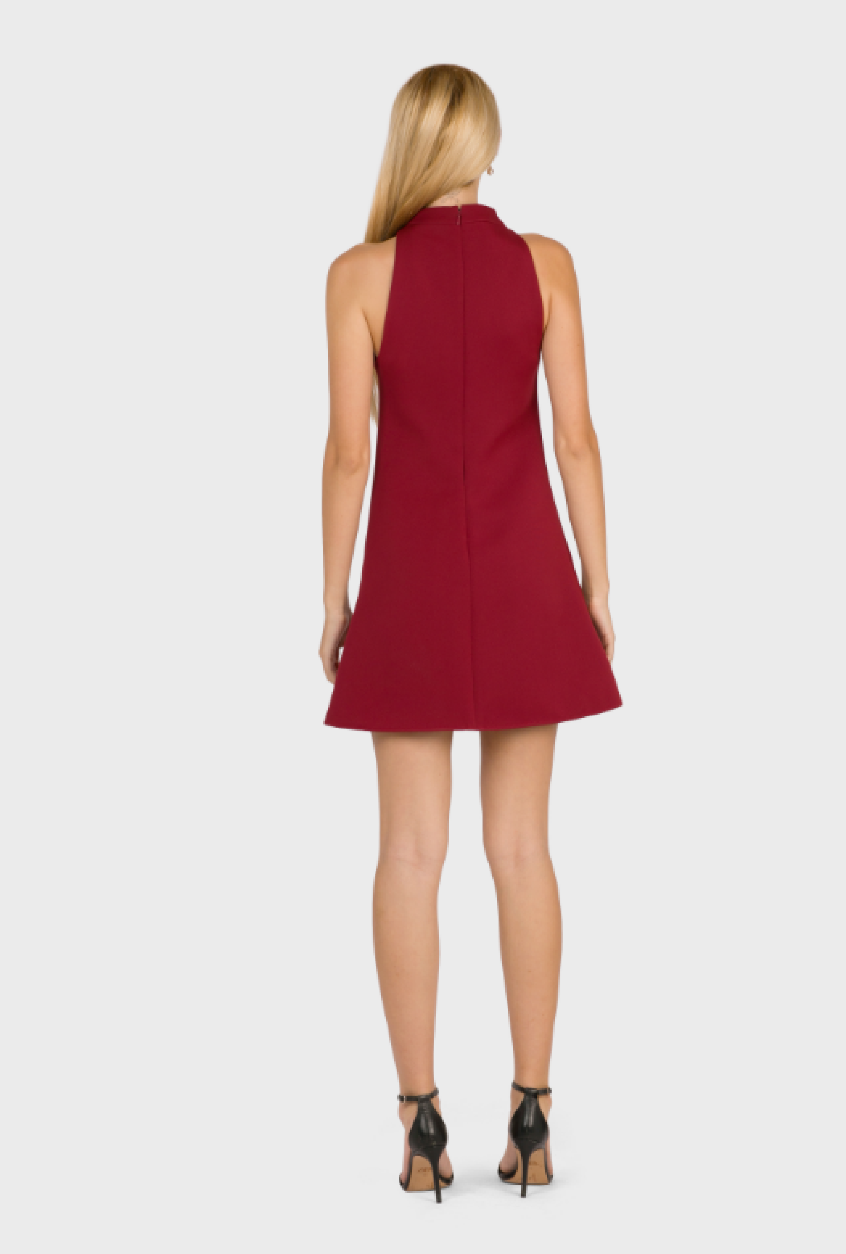 Robe 2-pocket A-line Red