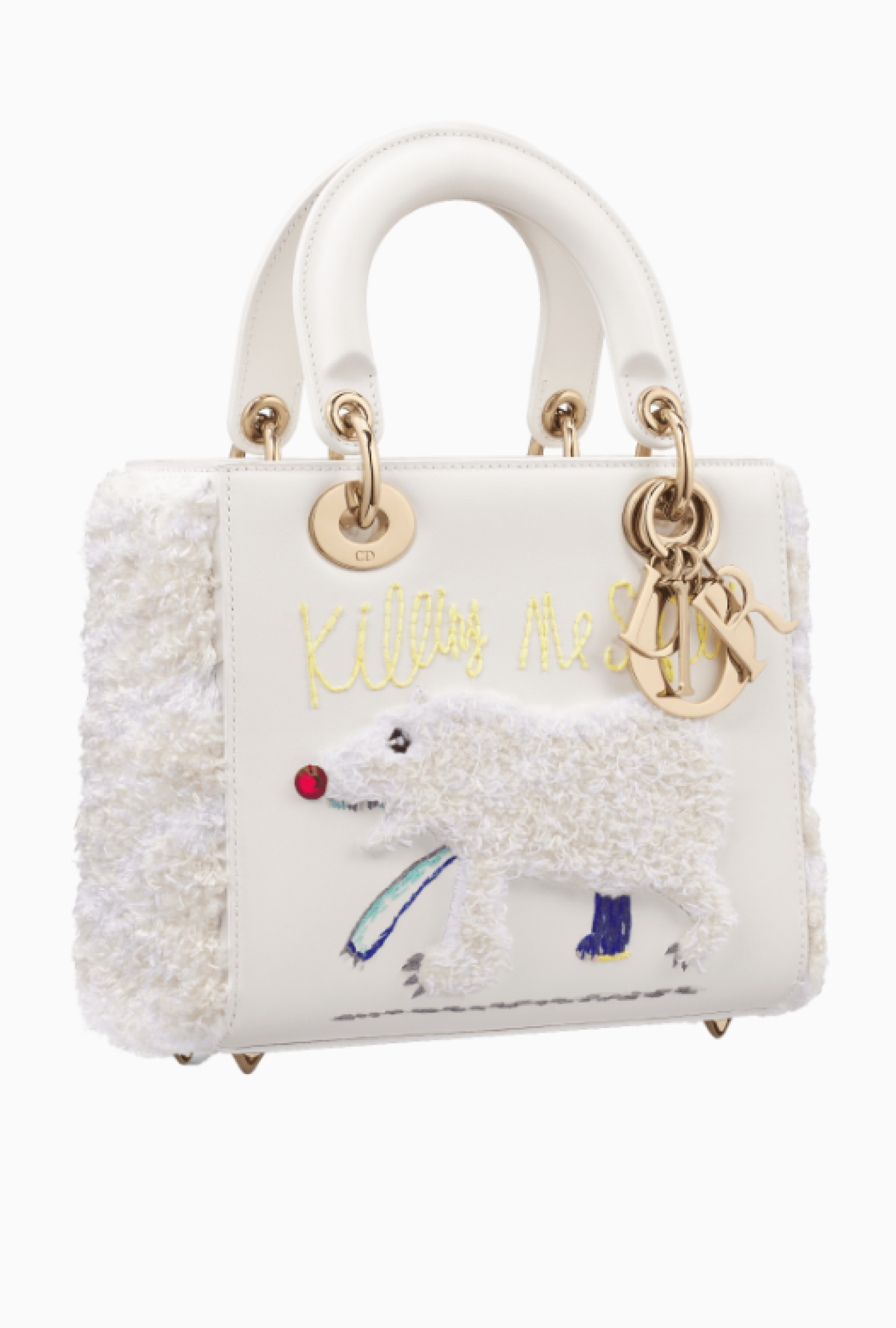 Sac Lady Dior Art Woo Kukwon