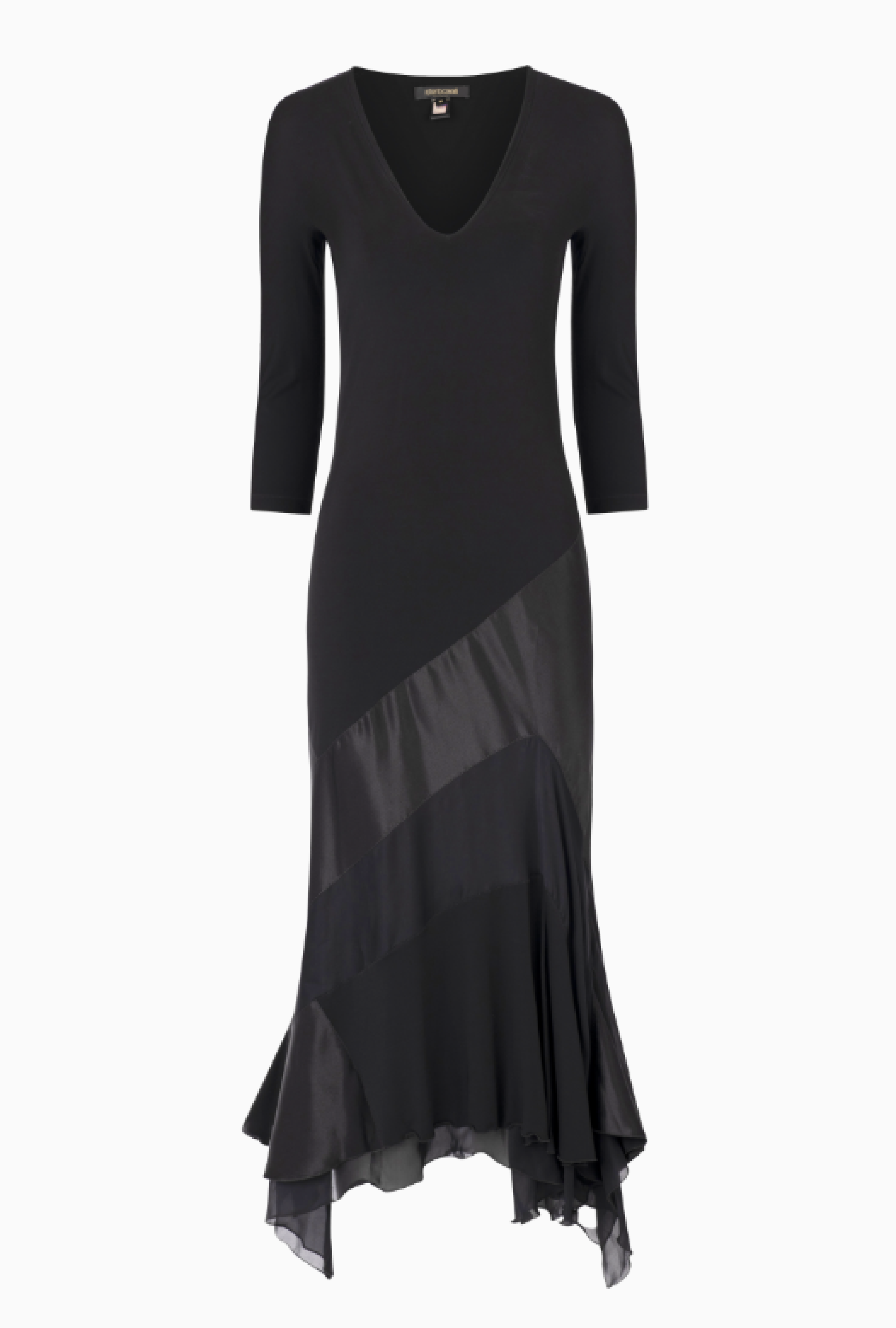 Robe Silk Bias Cut Black FW 2004