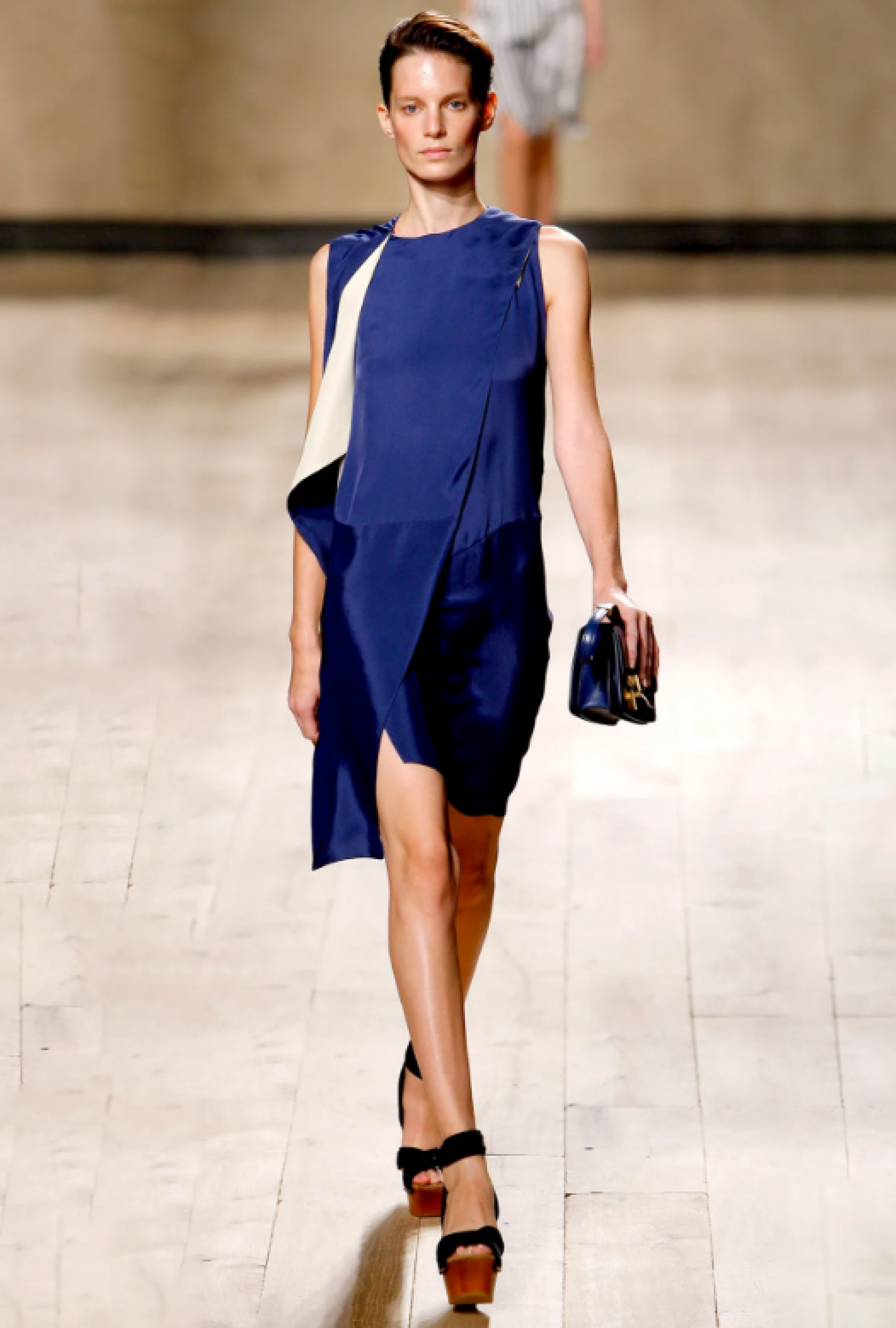 Robe Archive Drapée SS2010 par Phoebe Philo