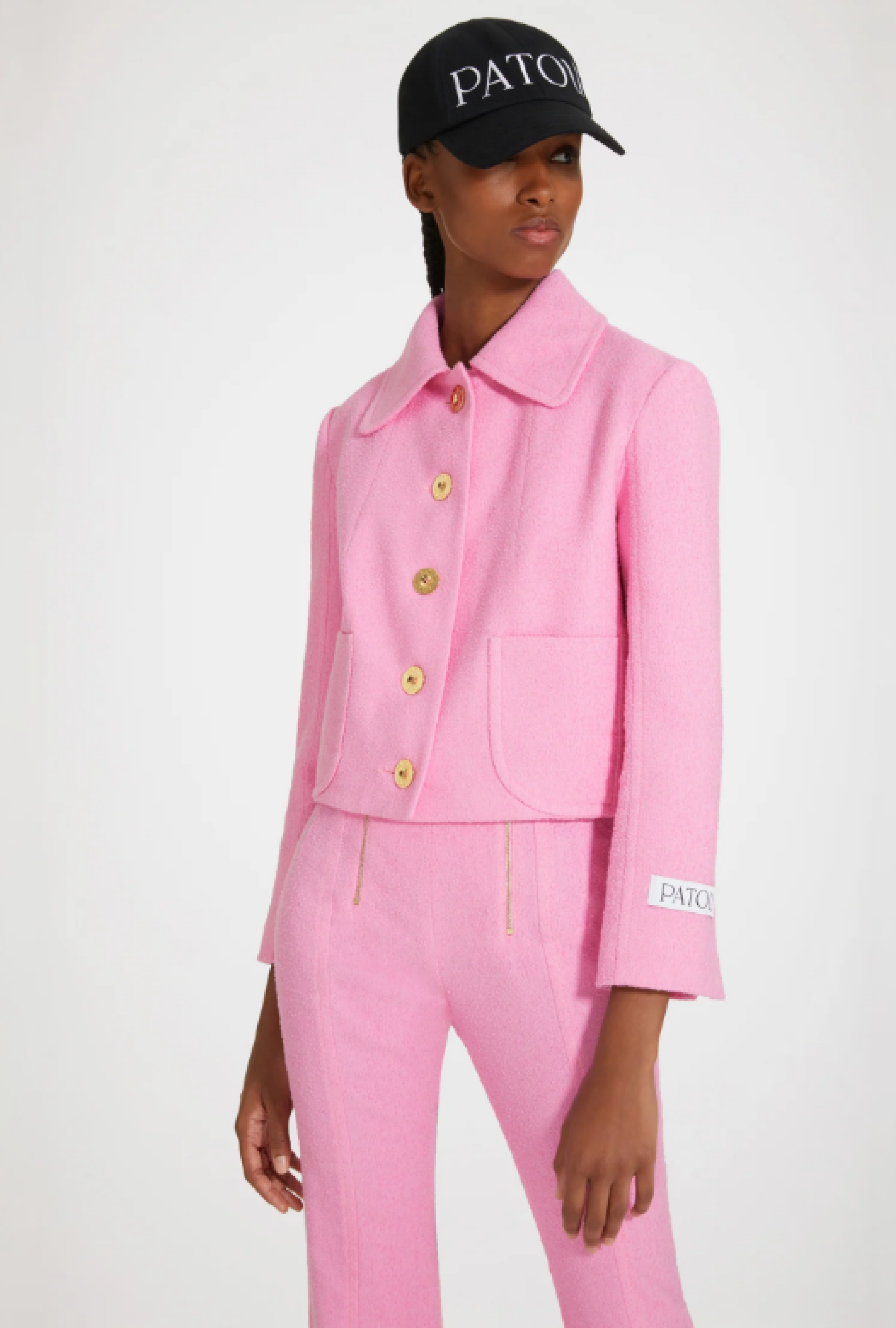 Veste Tweed Begonia Pink