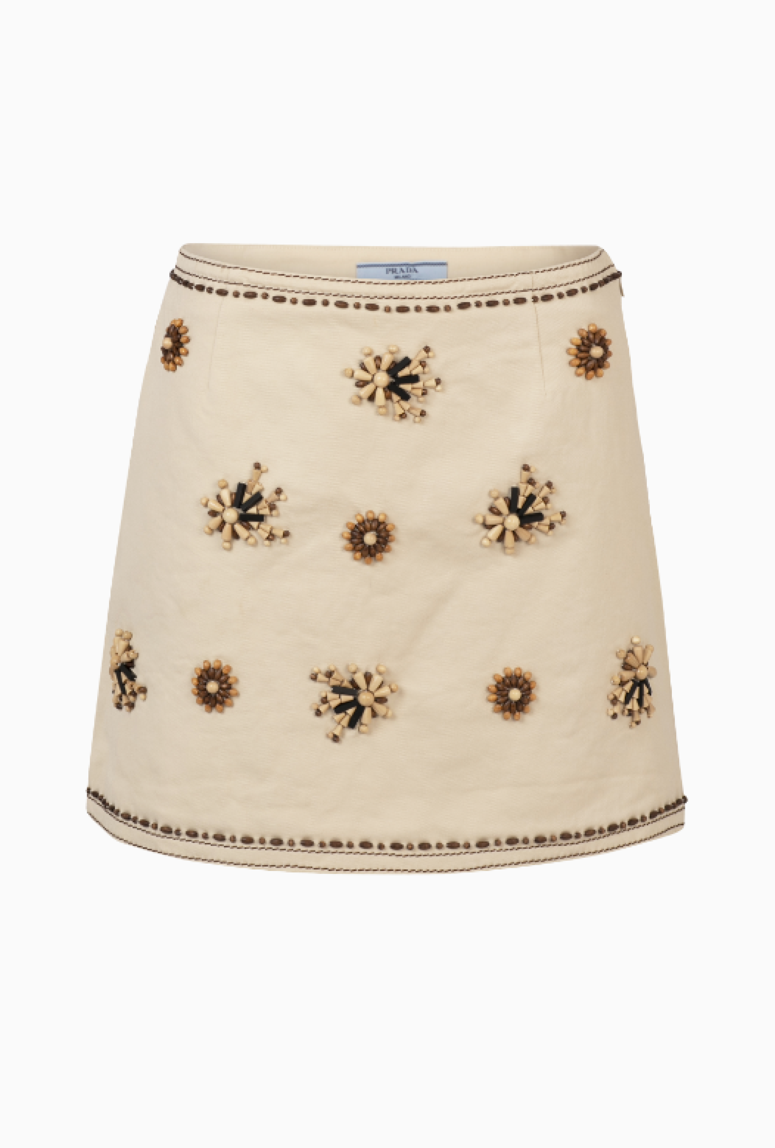 Jupe Fleurs Brodées