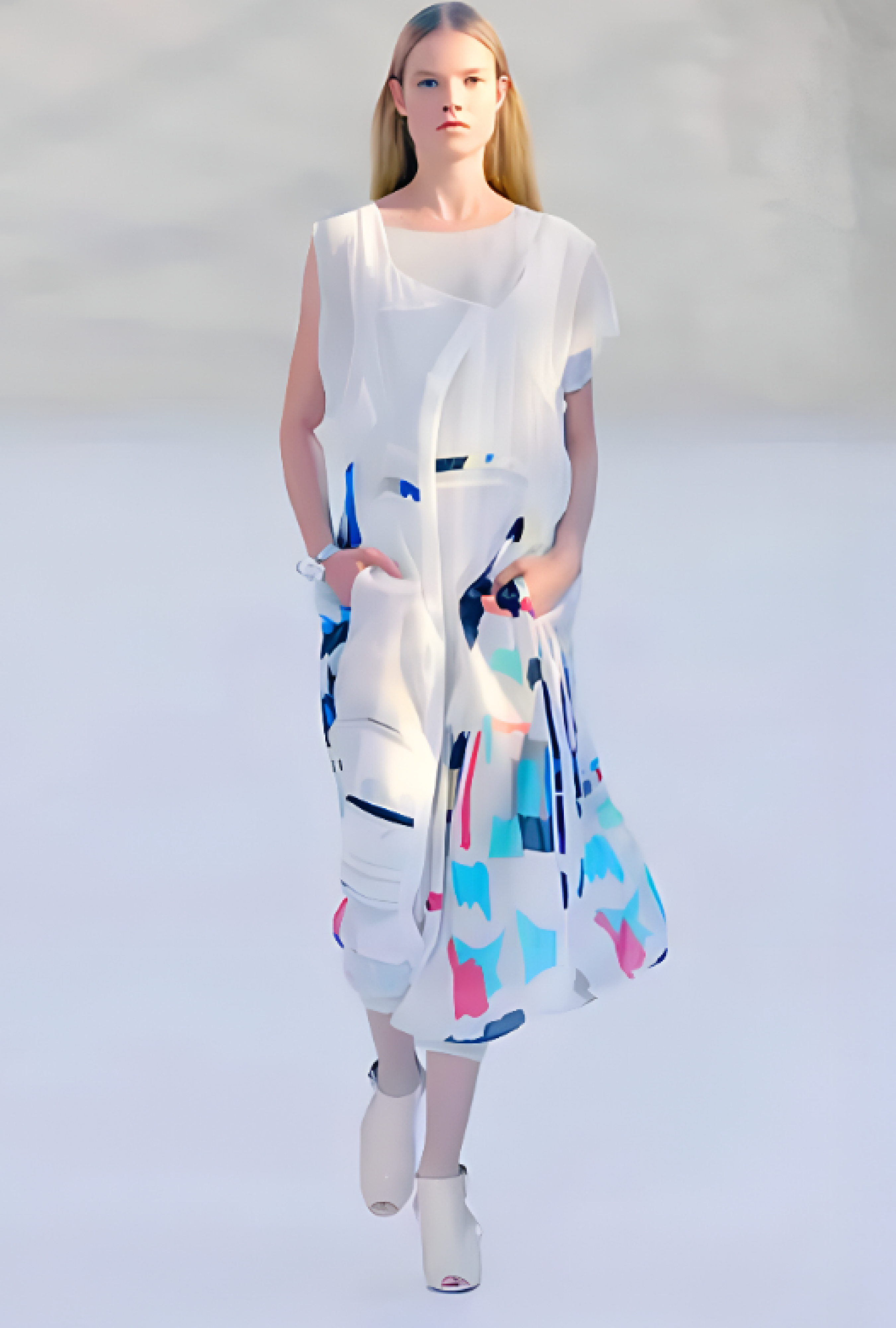 Robe Brush Print SS2008