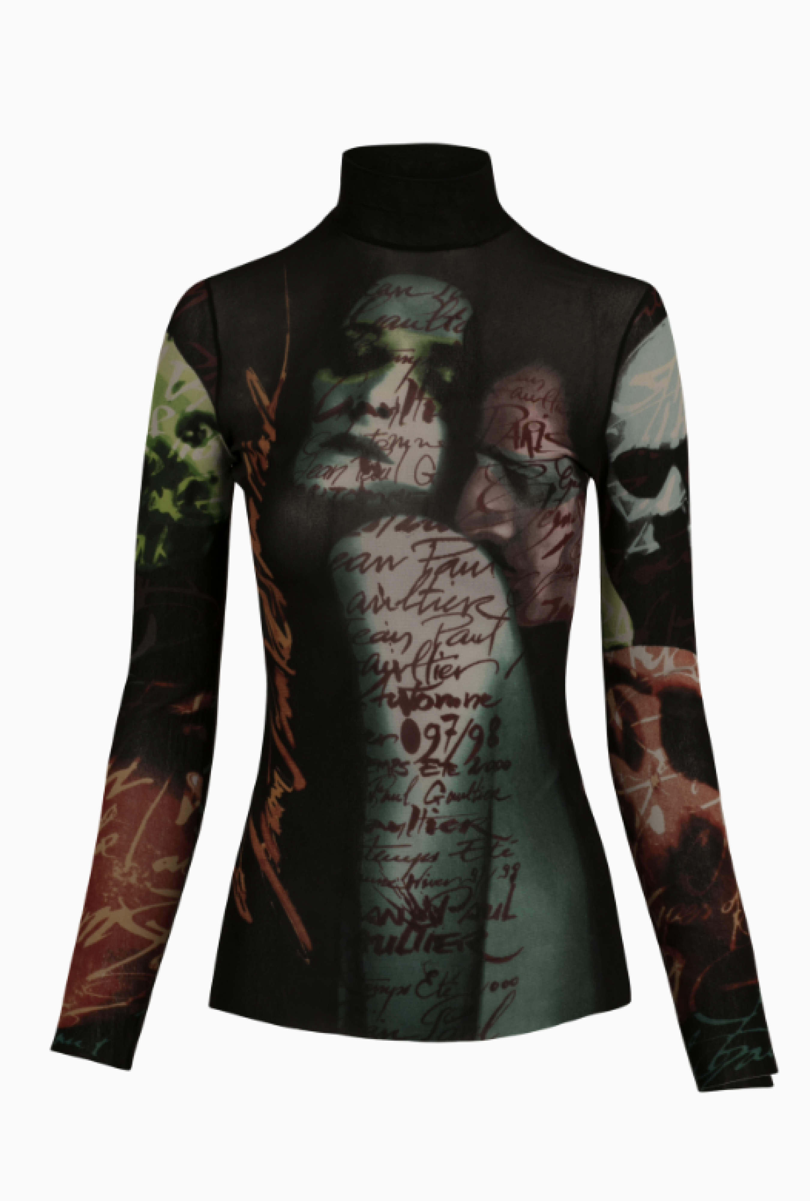 Top Tattoo Mesh FW 1997