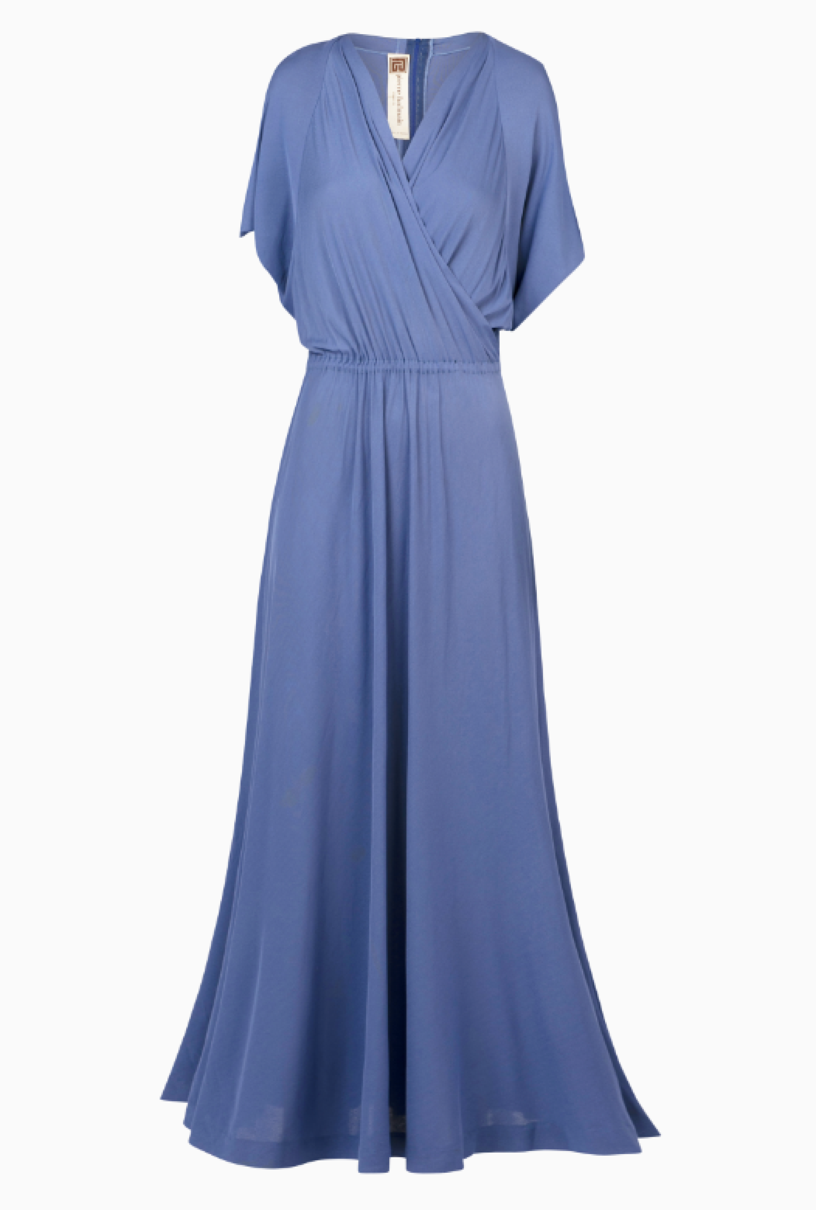 Robe Bleu Pervenche Circa 1970