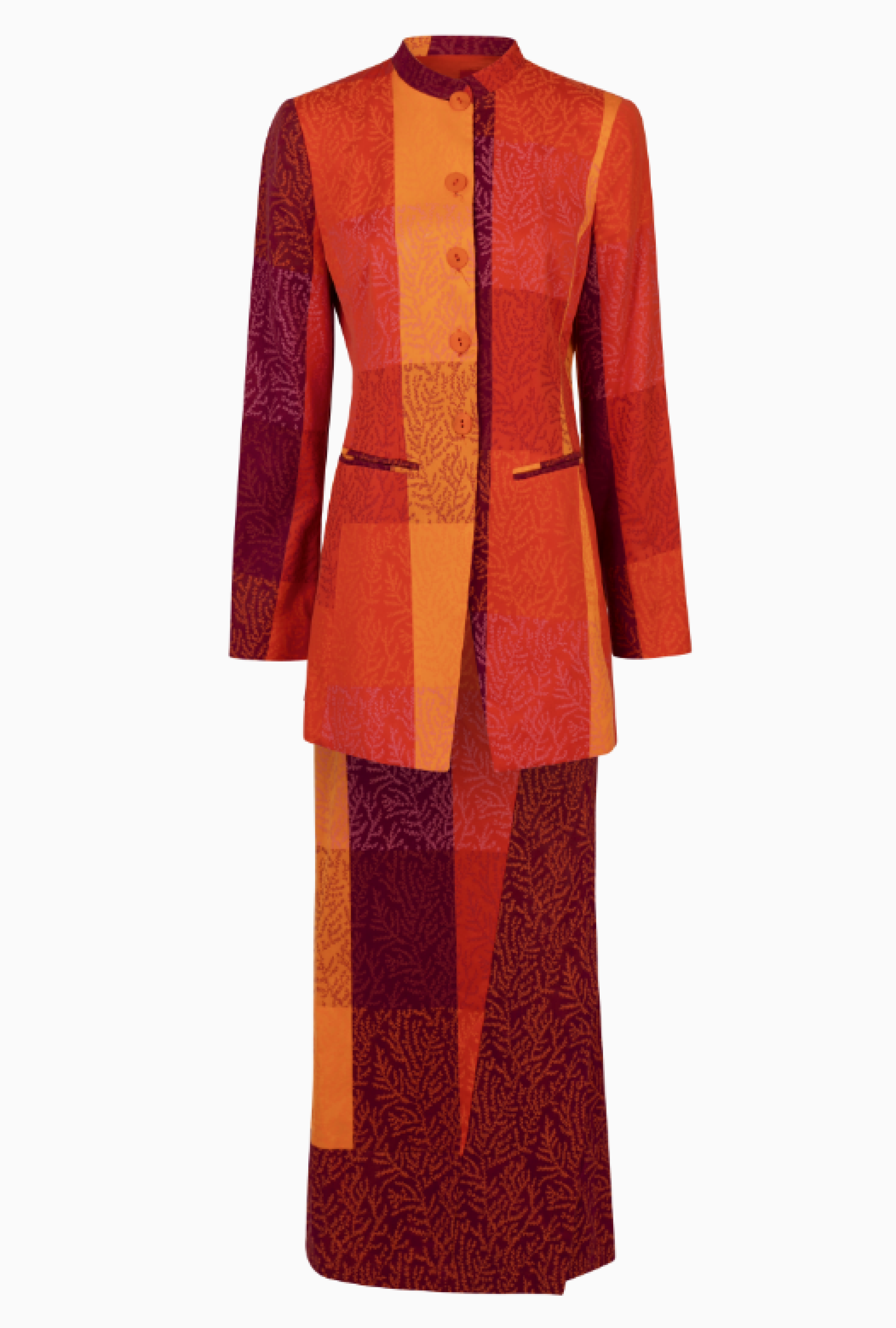 Ensemble Kimono Jungle 1985