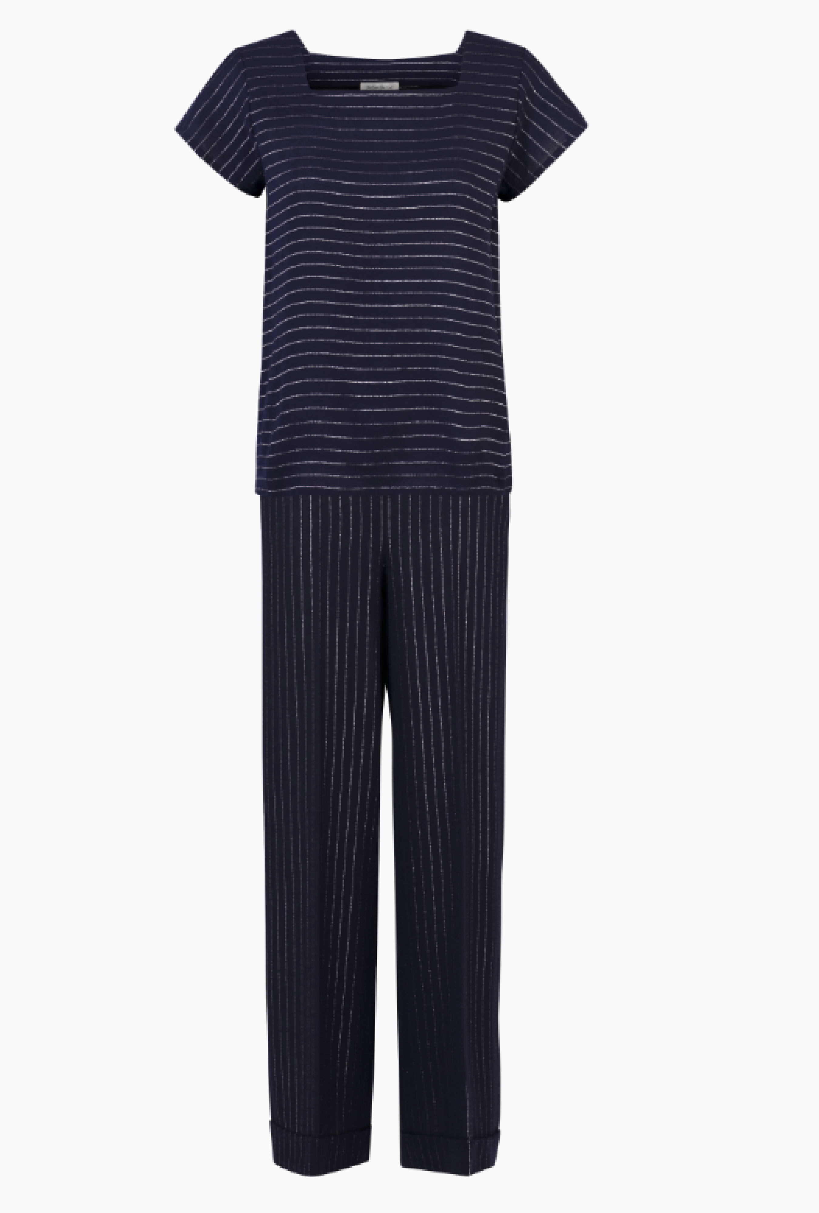 Ensemble Rayé Circa 1980