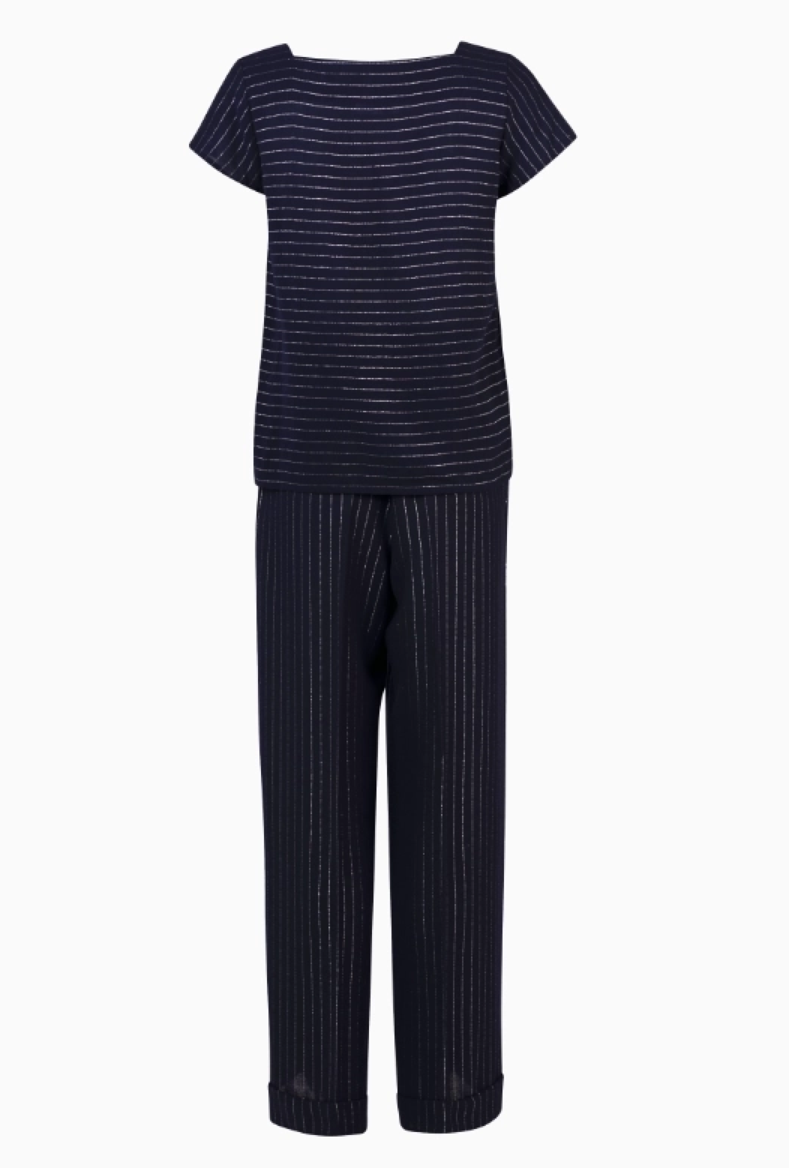 Ensemble Rayé Circa 1980