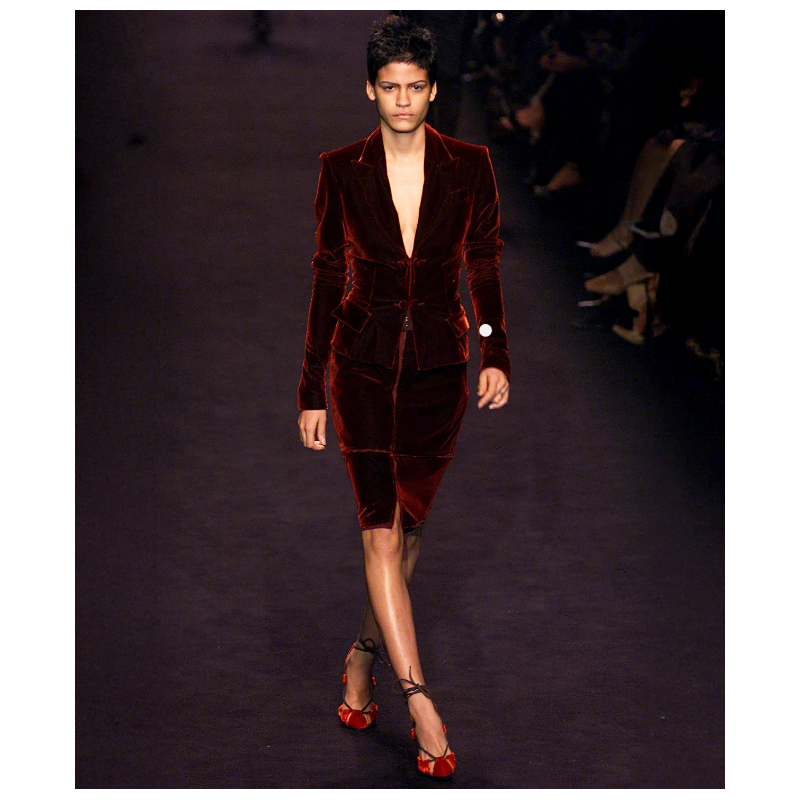 Smoking Red Velvet SS2002 Par Tom Ford