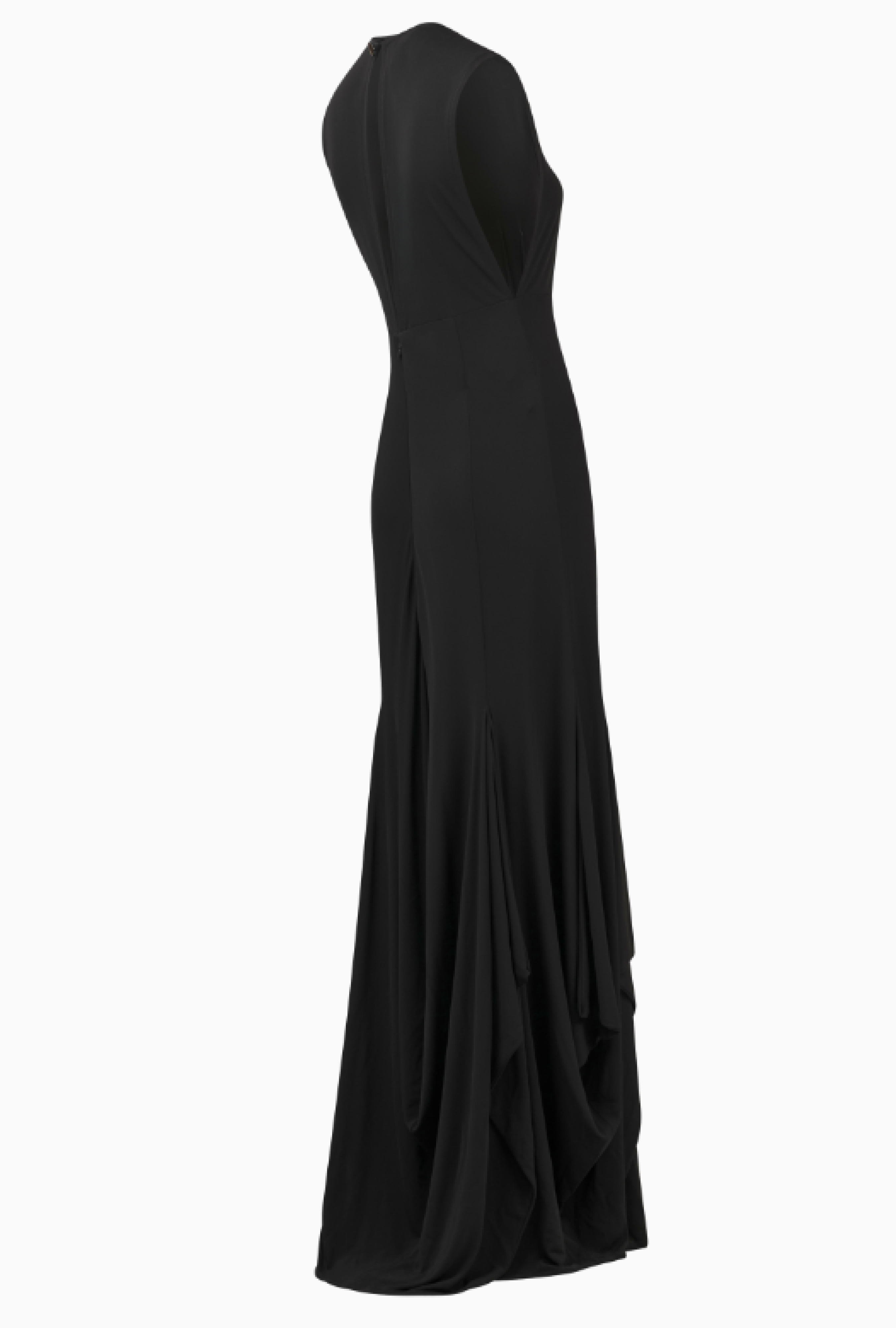 Robe Black SS2005 par Karl Lagerfeld