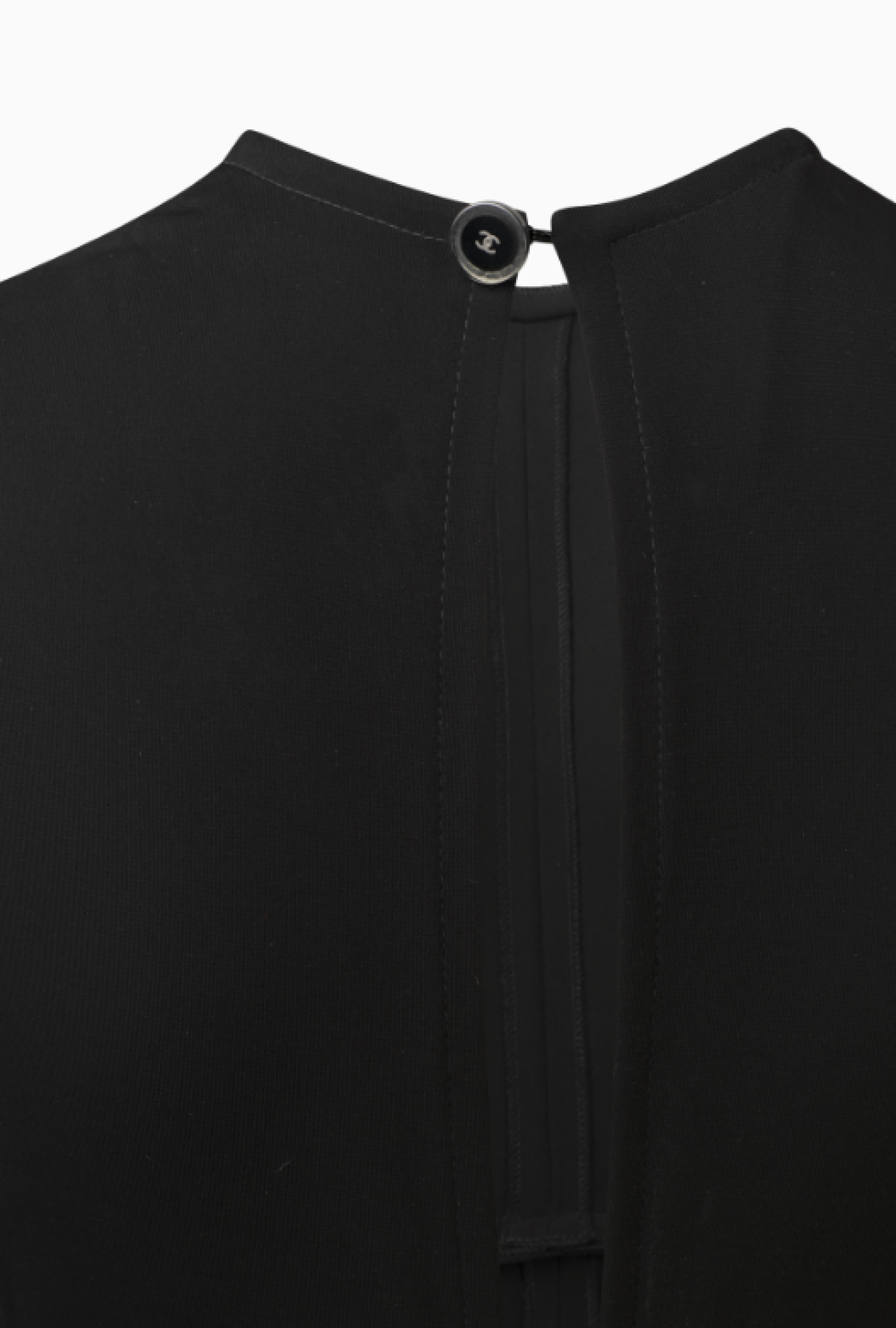 Robe Black SS2005 par Karl Lagerfeld