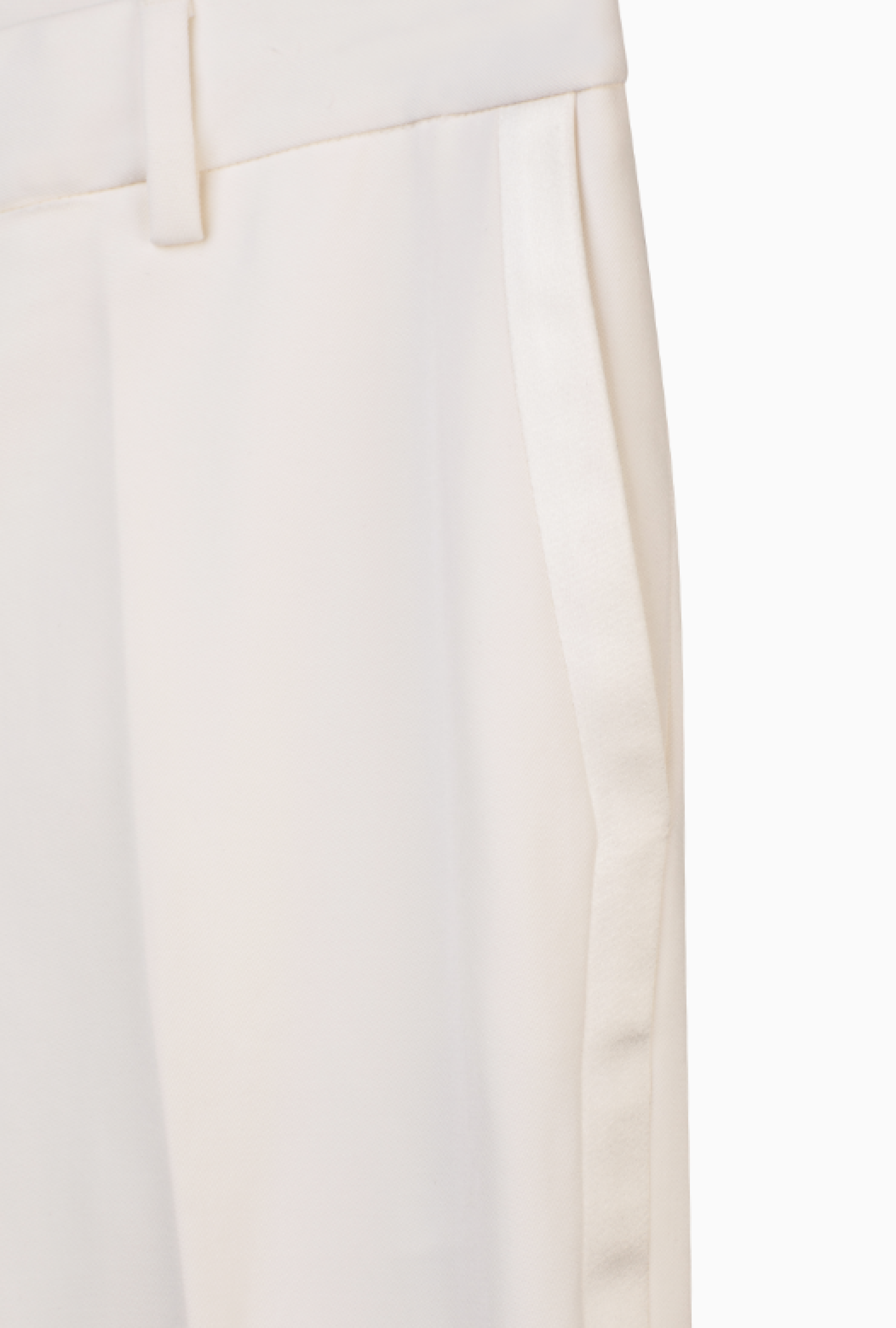Pantalon Tailoring Blanc SS2022 par Anthony Vaccarello