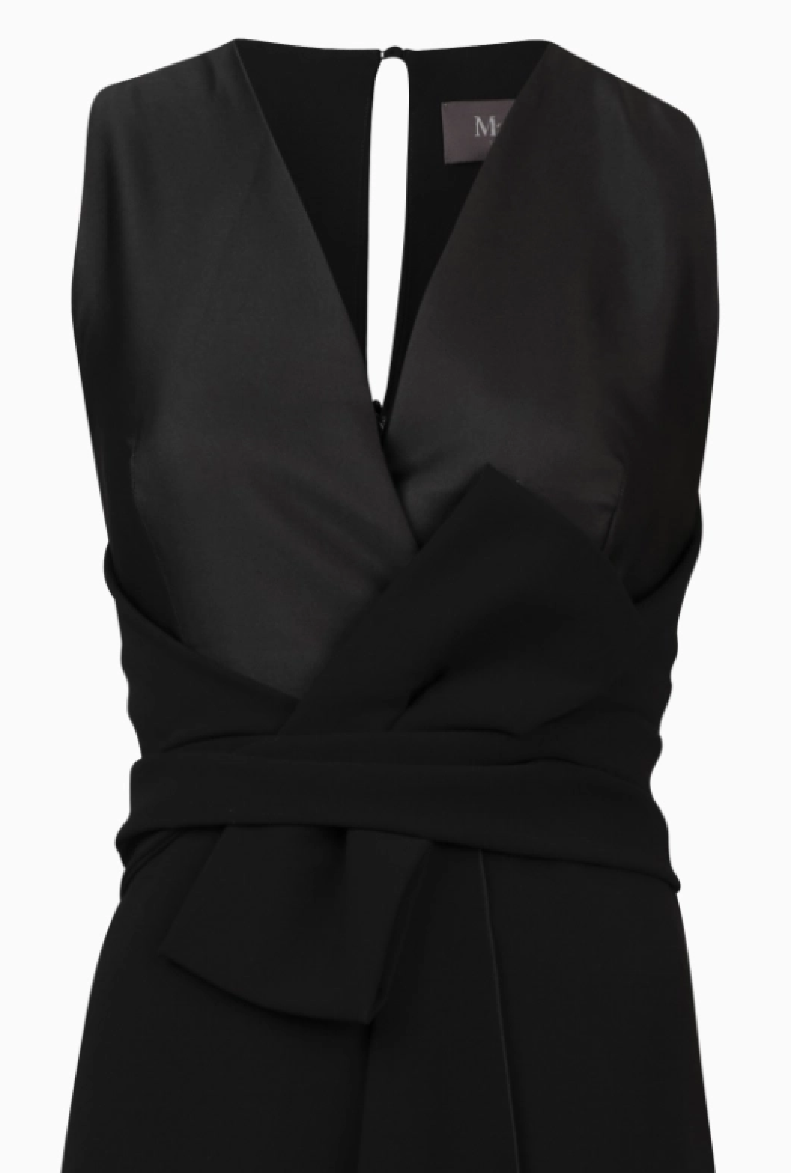 Robe Drapée Noire Circa 2010