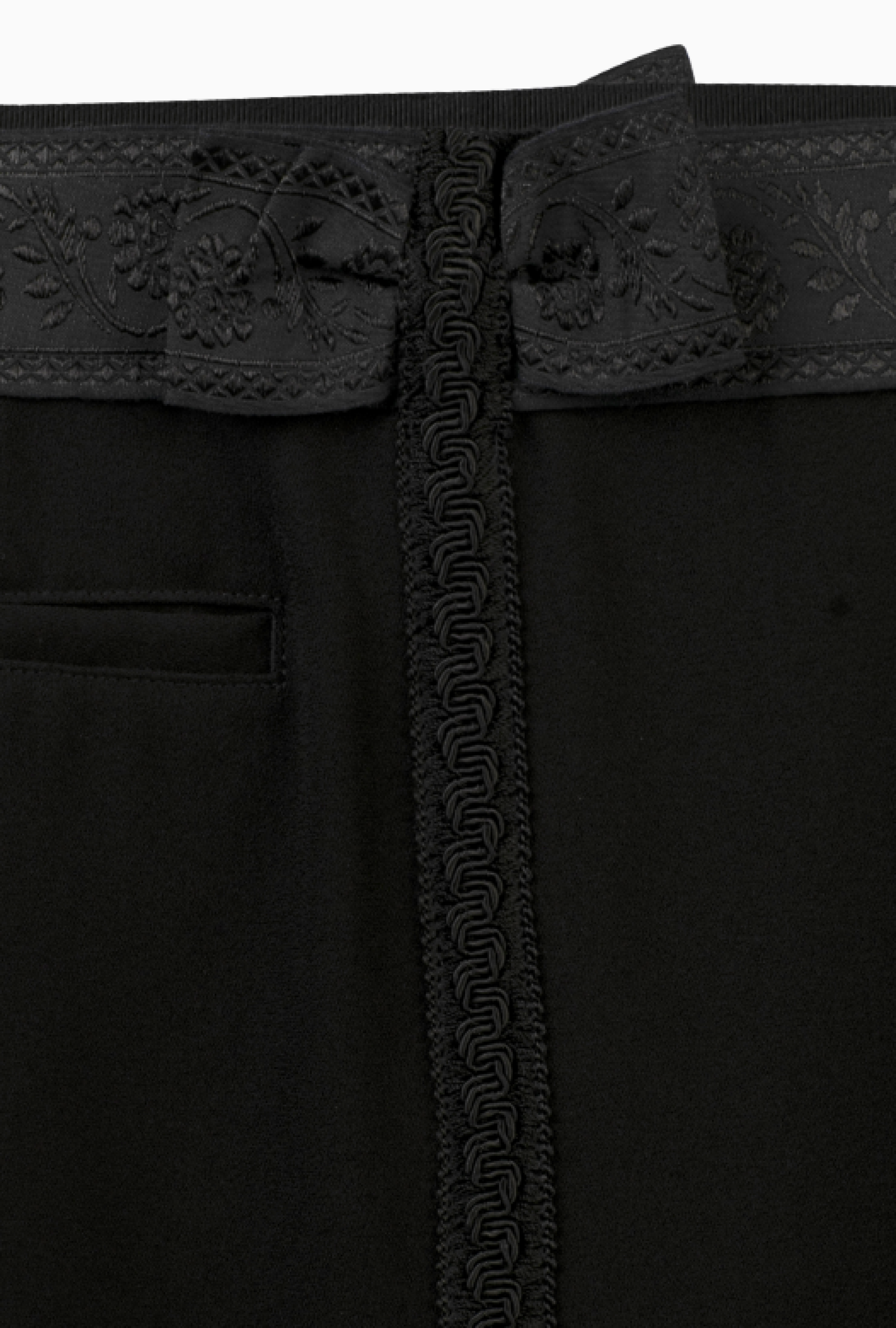 Pantalon Large Noir Circa 1998