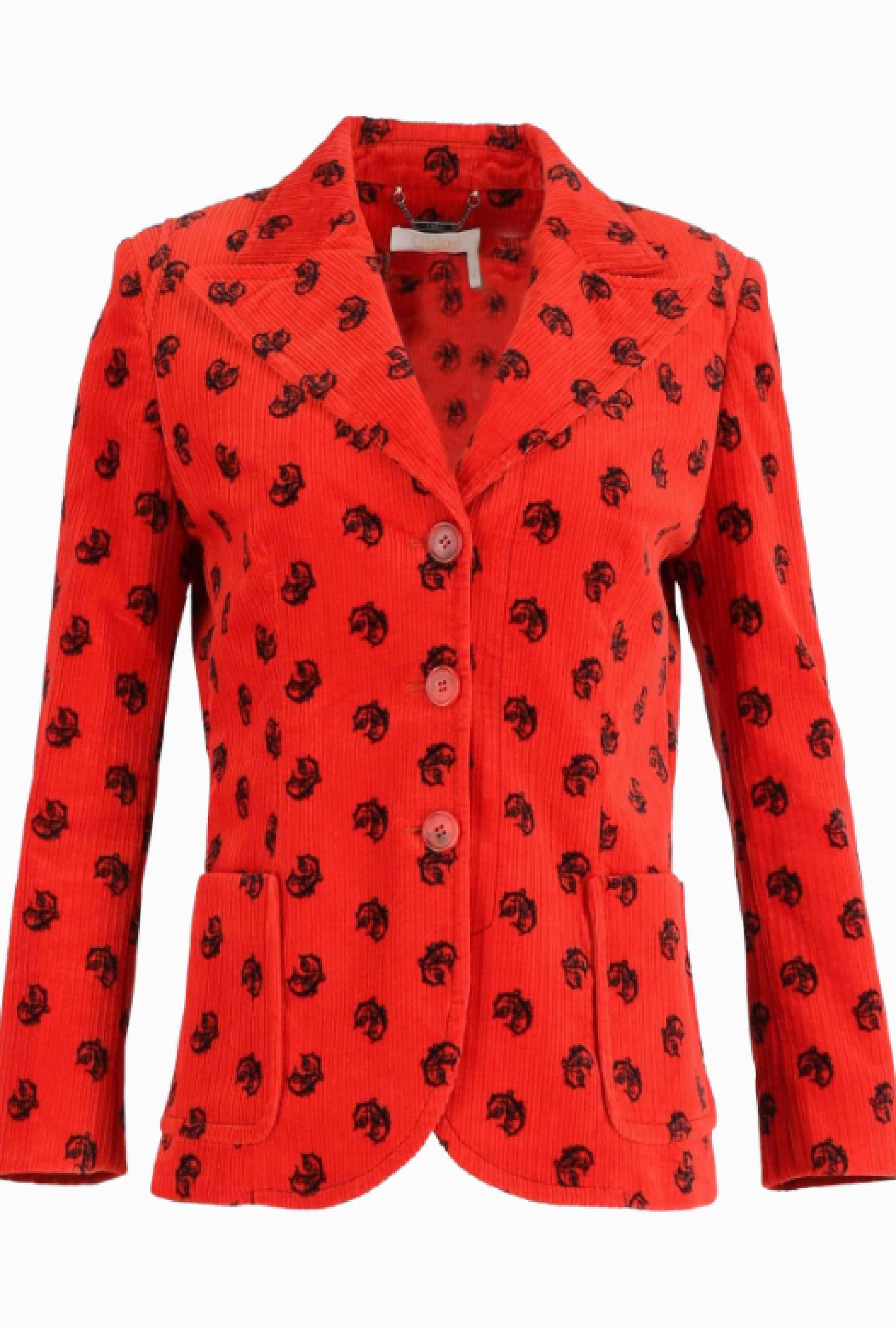 Veste Red Pre-fall 2018 Par Natacha Ramsay-levi