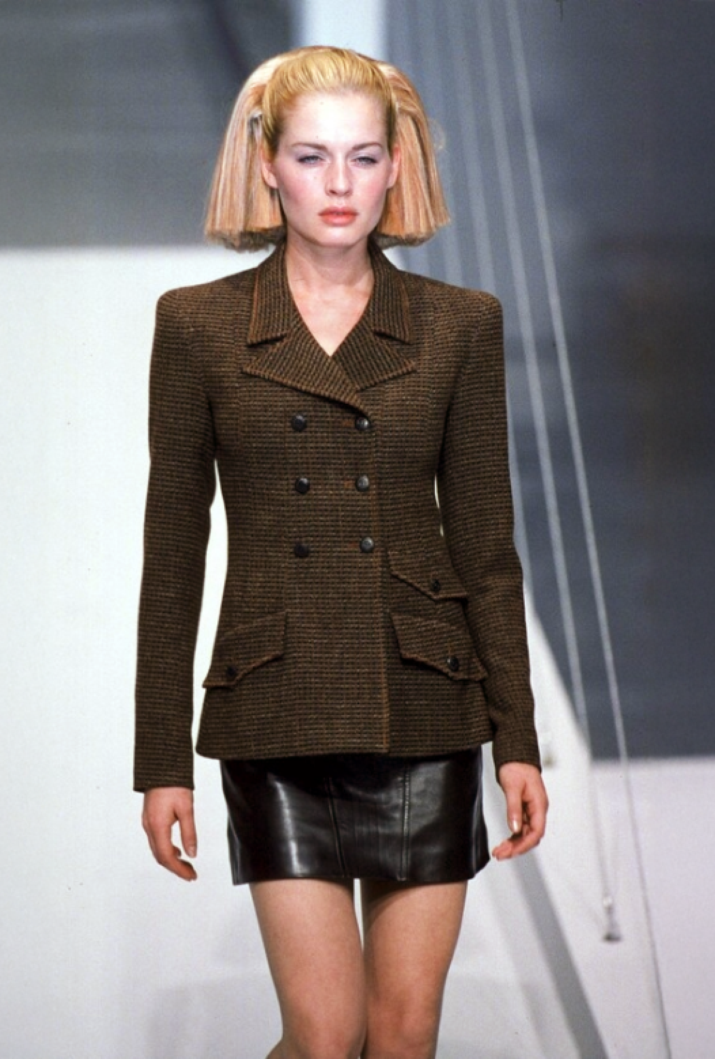 Veste Brown FW1997 Par Karl Lagerfeld
