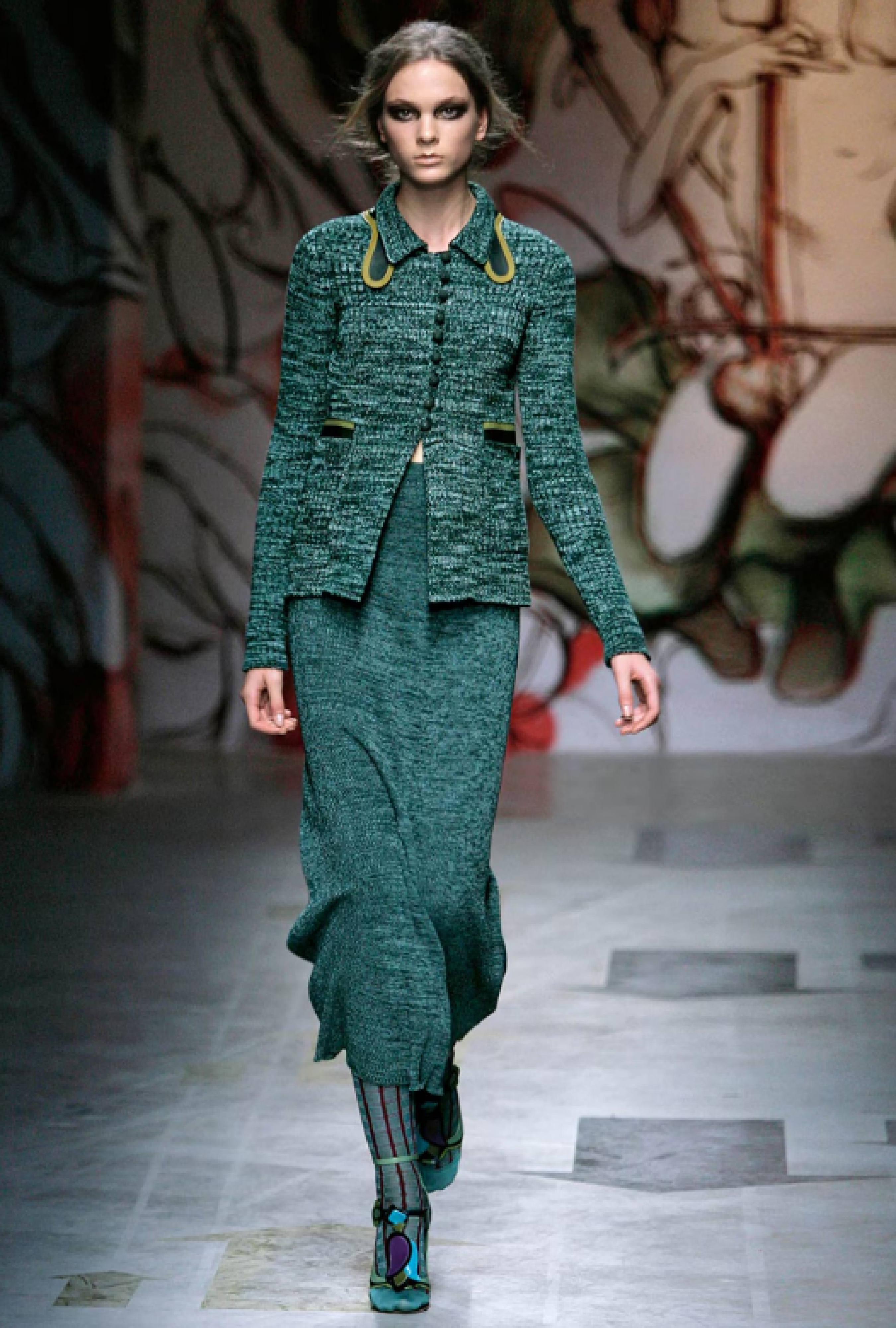 Ensemble Maille FW2008 Par Miuccia Prada
