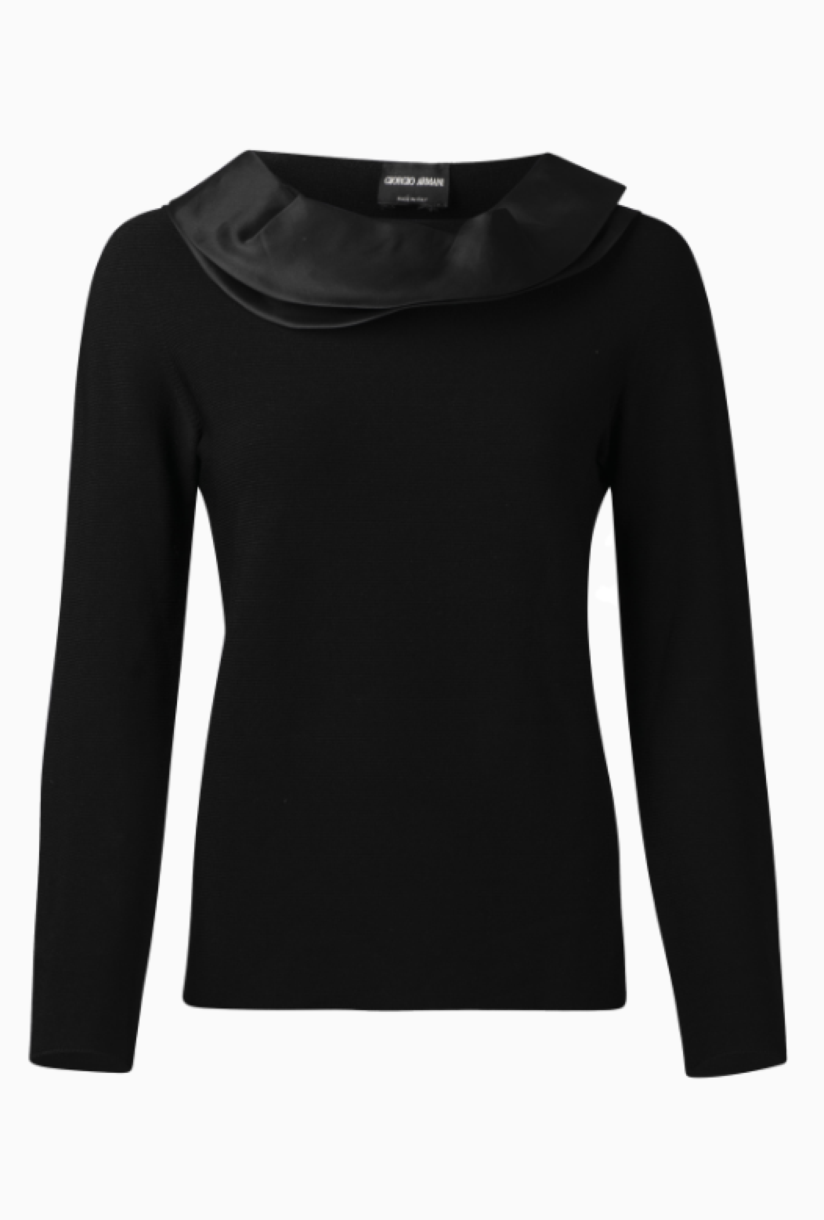 Top Col Bateau Satin FW2012