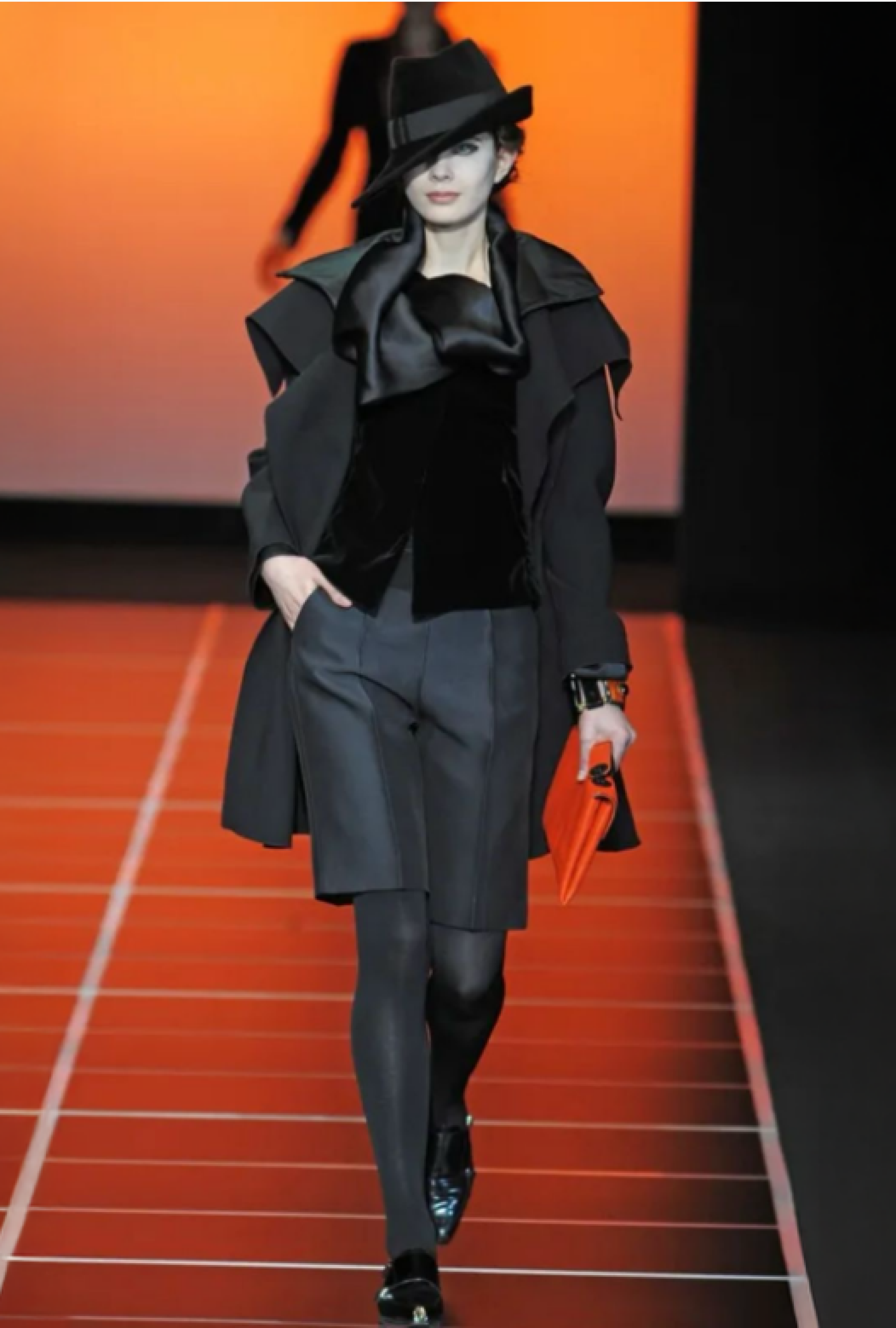 Top Col Bateau Satin FW2012