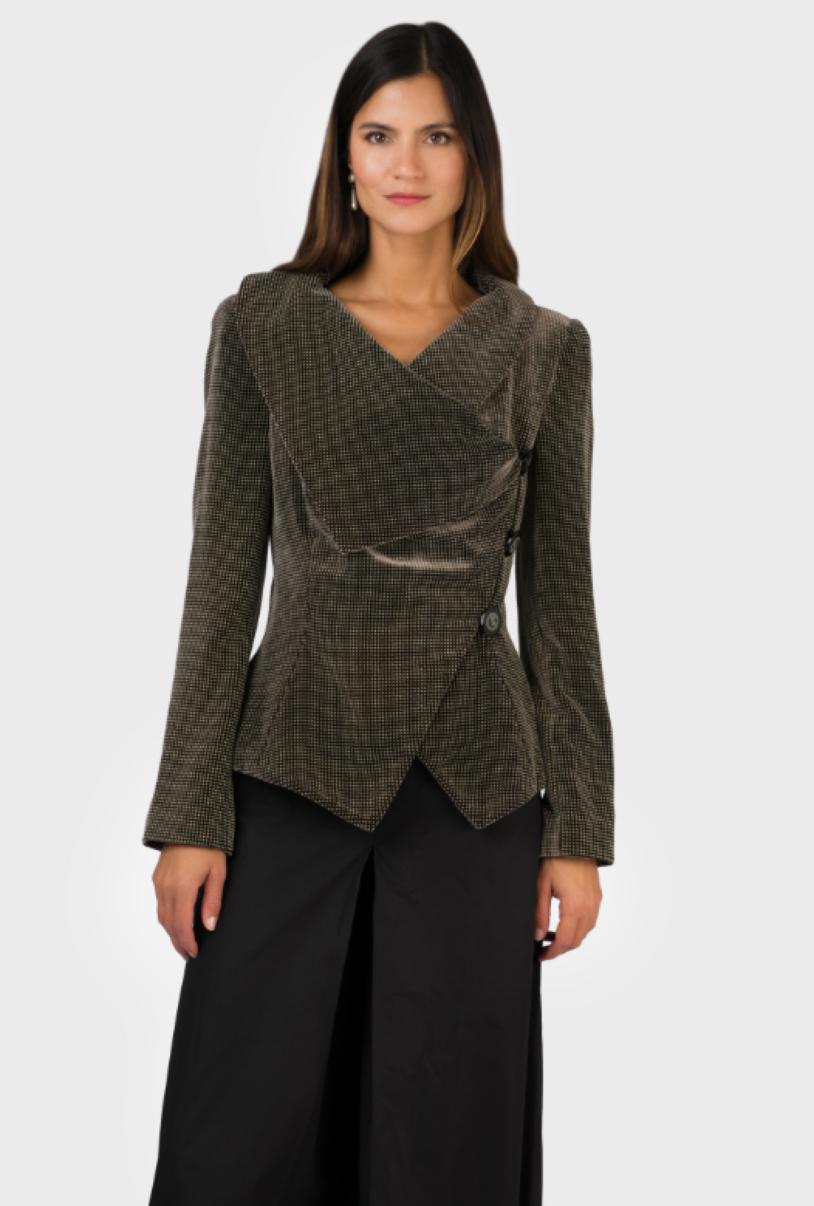 Veste Structure Croisee