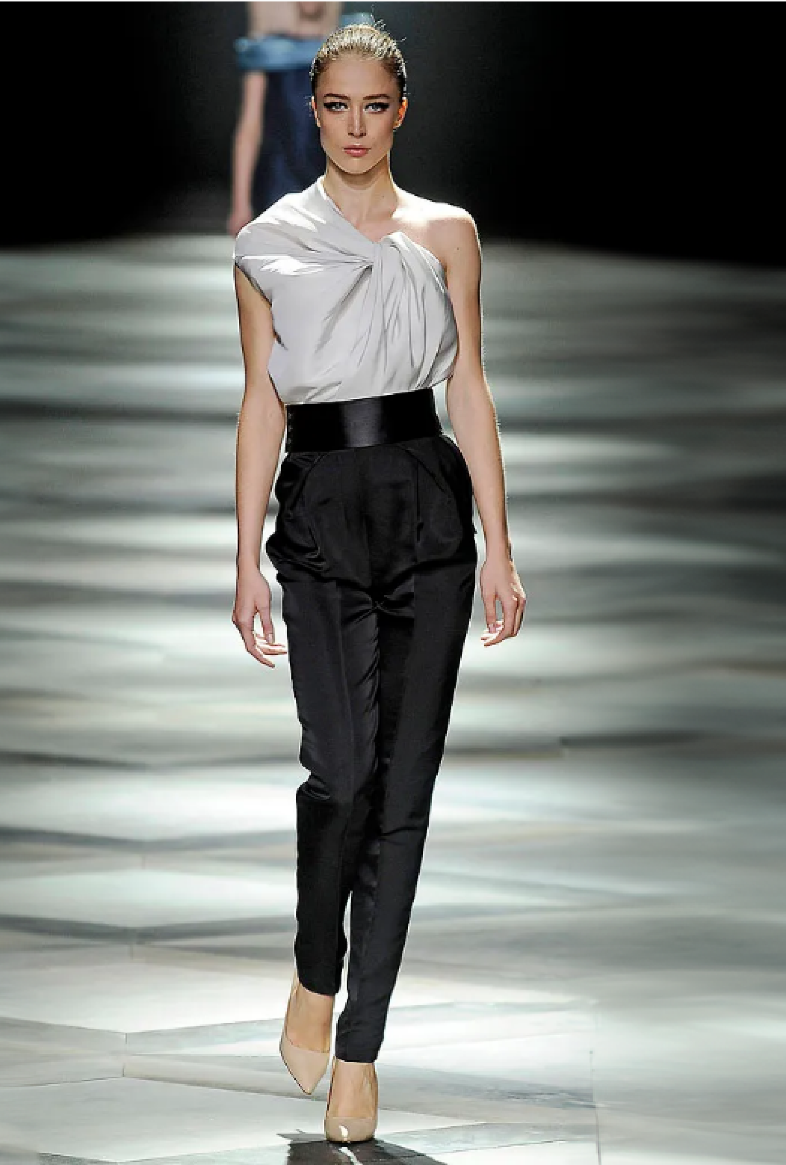 Top Blanc Drapé SS2009