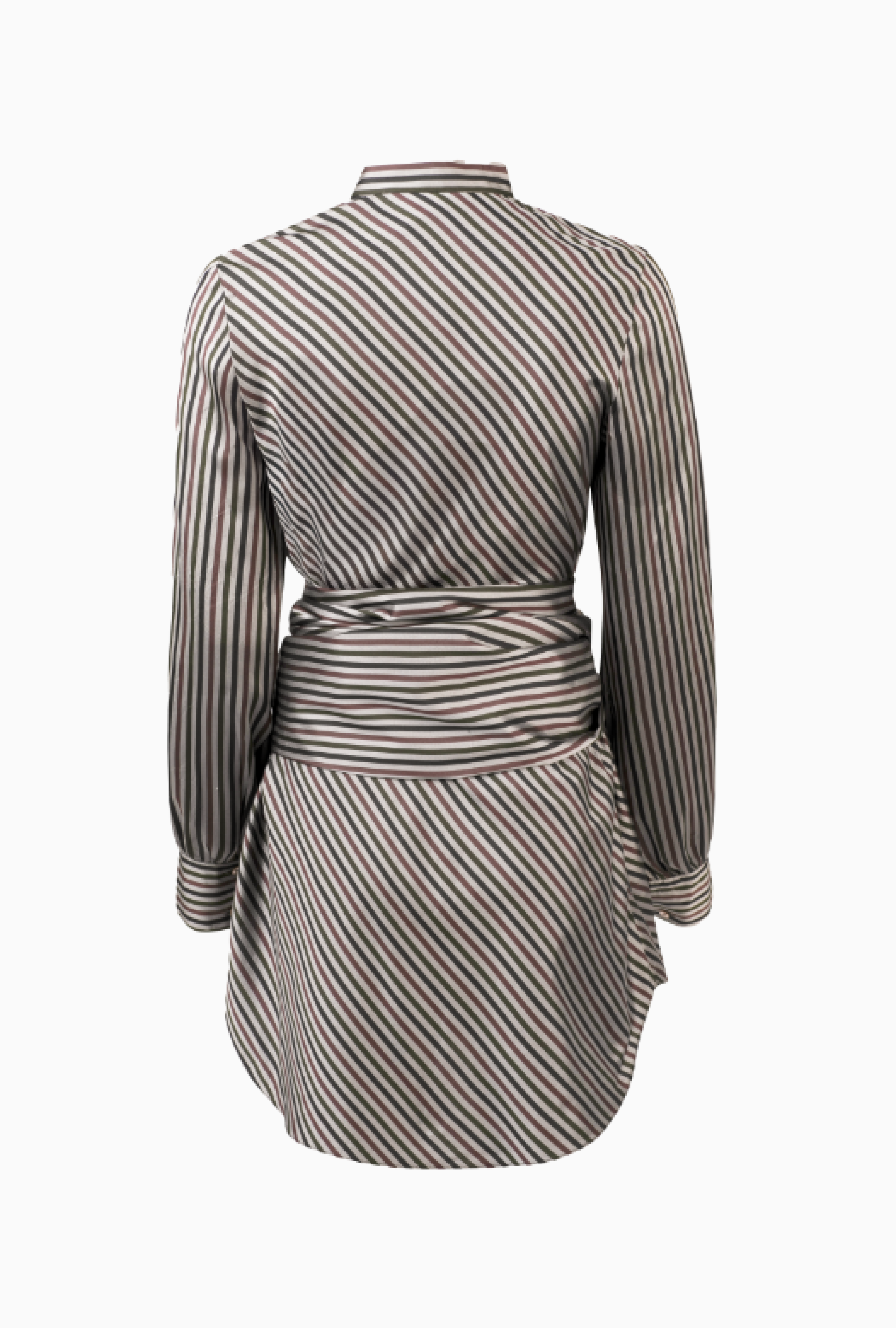 Chemise Stripes Fluid FW2002 By Phoebe Philo