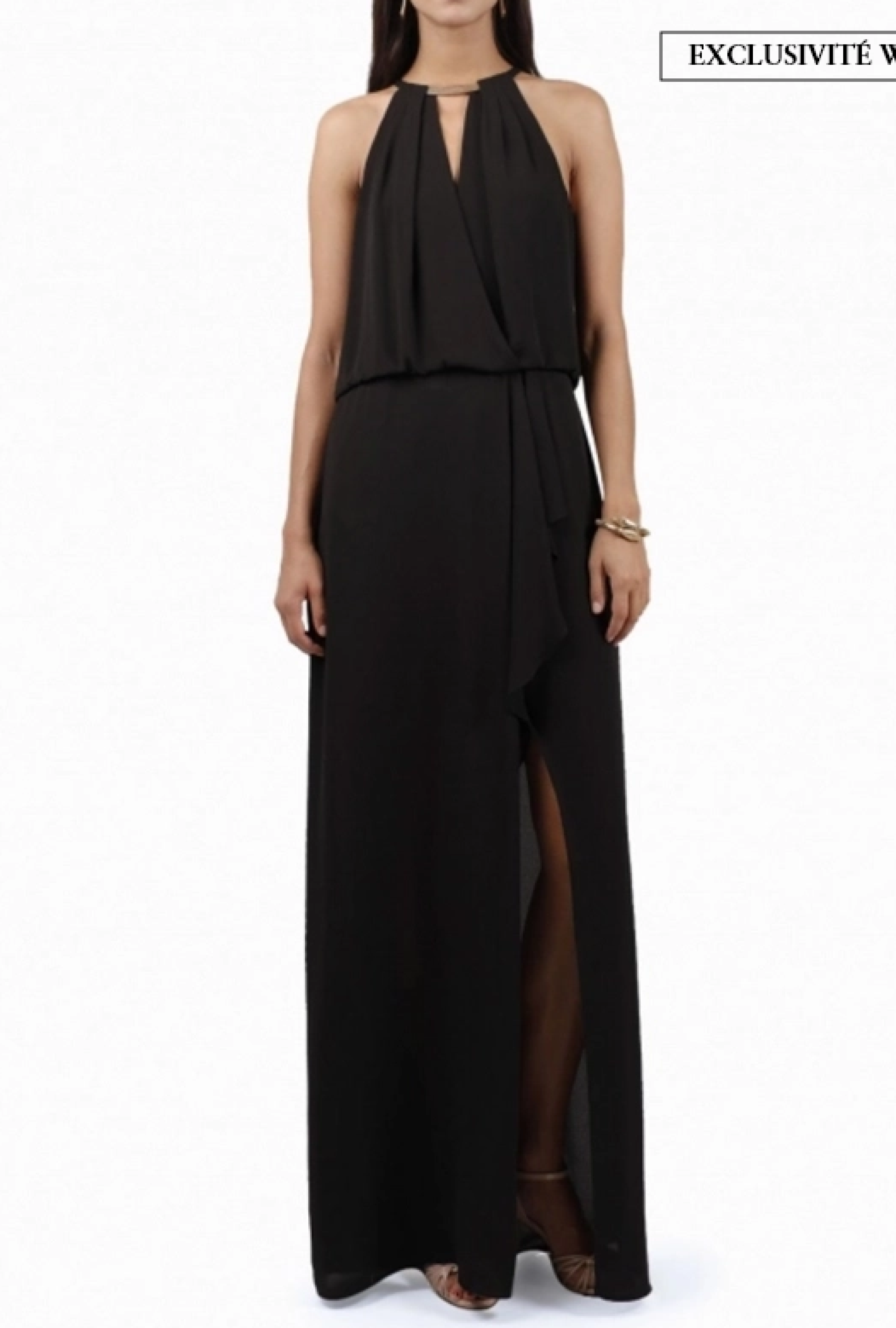 Robe  Amanda Noire-Exclusivité web