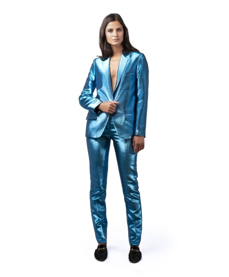 Pantalon Indress Medhi Turquoise