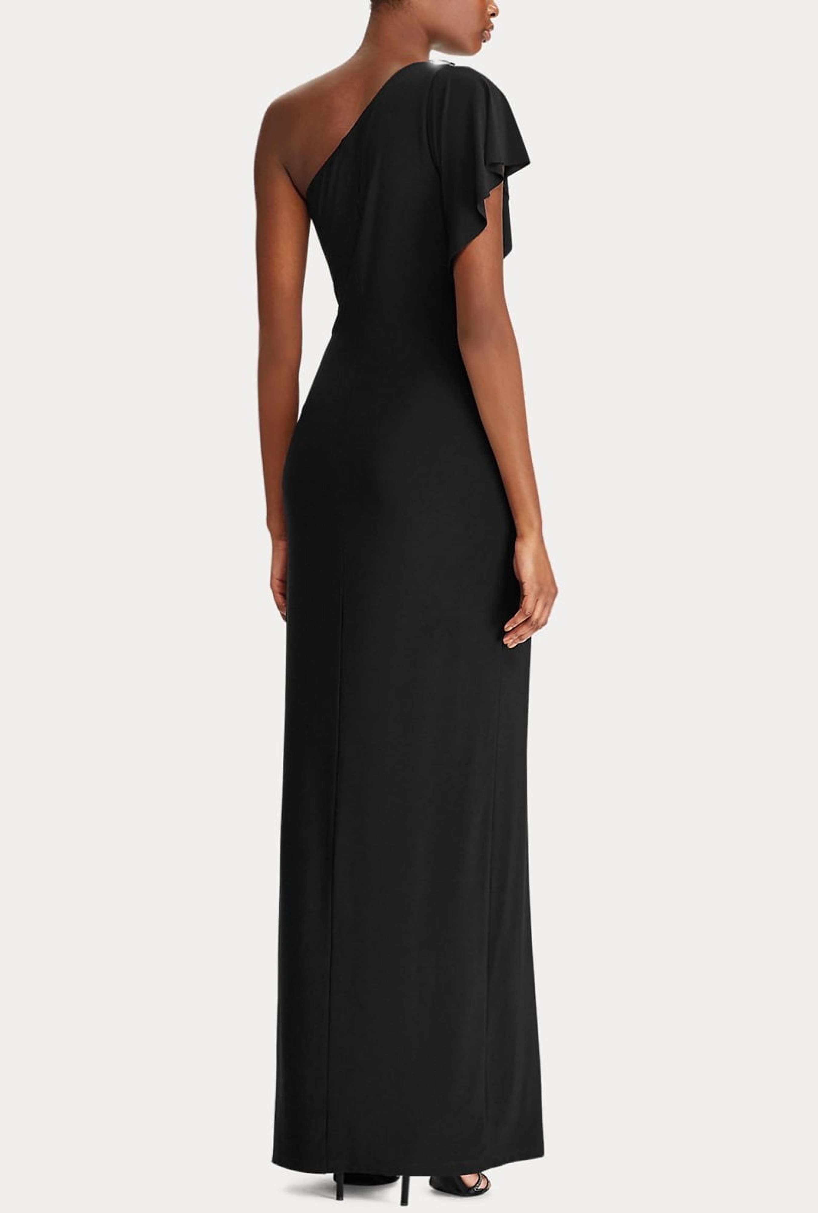 Robe  Asymétrique Broche