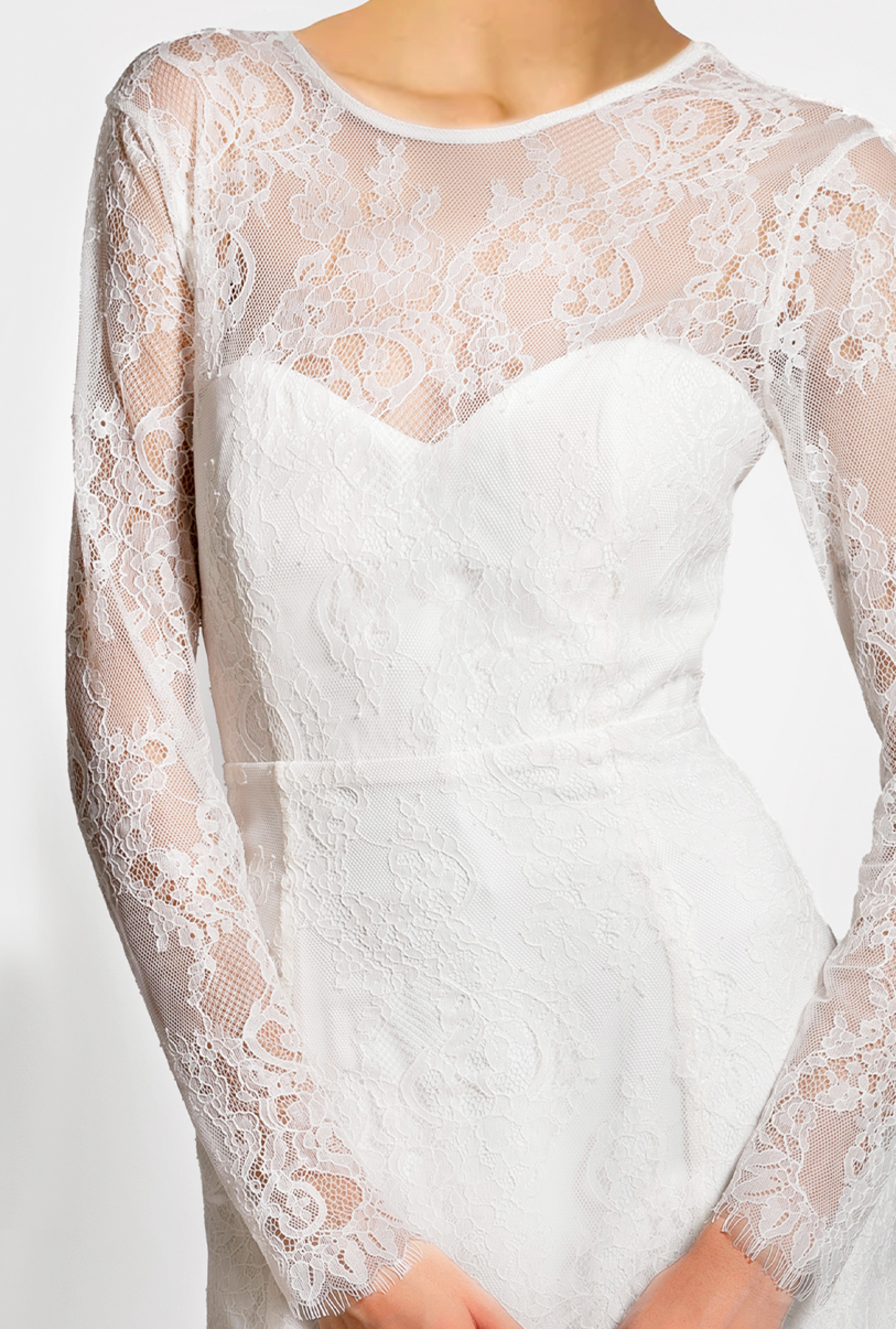 Robe De Cocktail Blanche- Exclusivité web