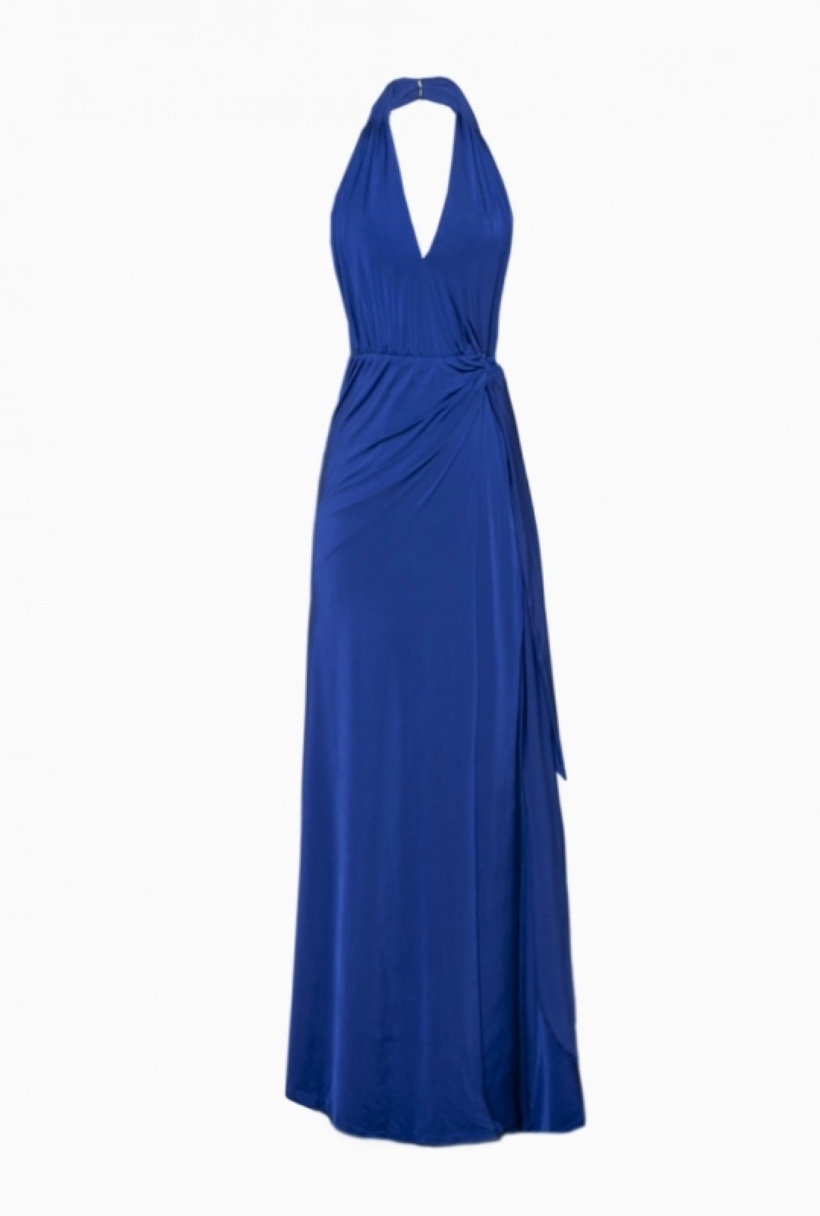 Robe Backless Bleu-Exclusivité web