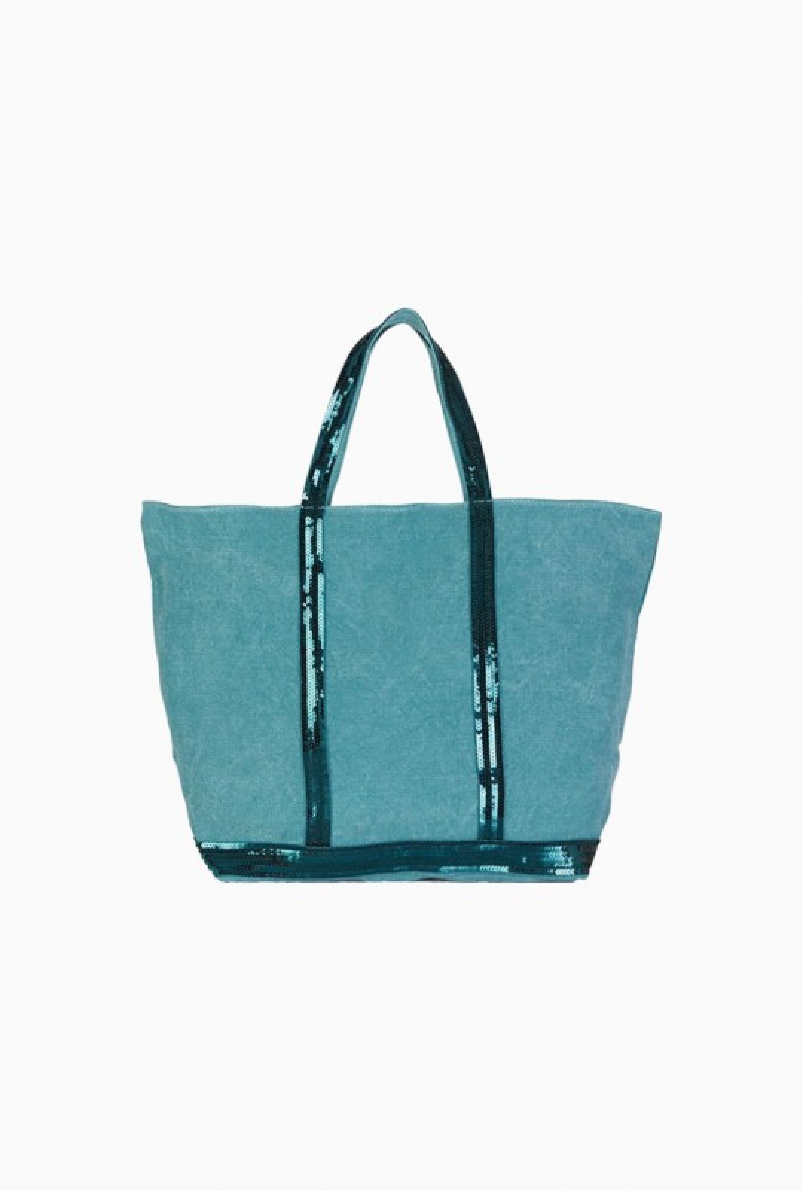 Cabas Sequin et Cuir