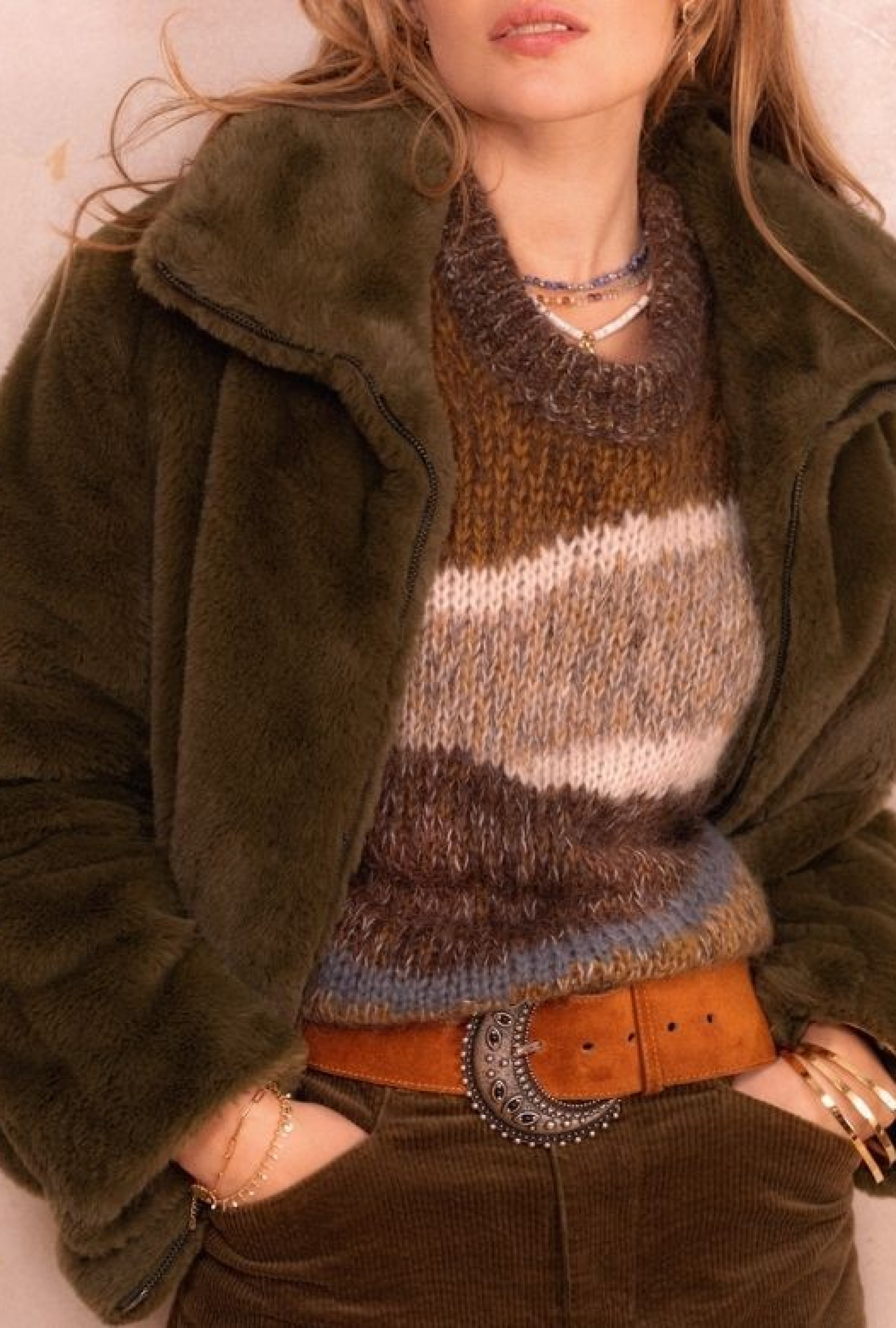 Manteau Buona Faux Fur