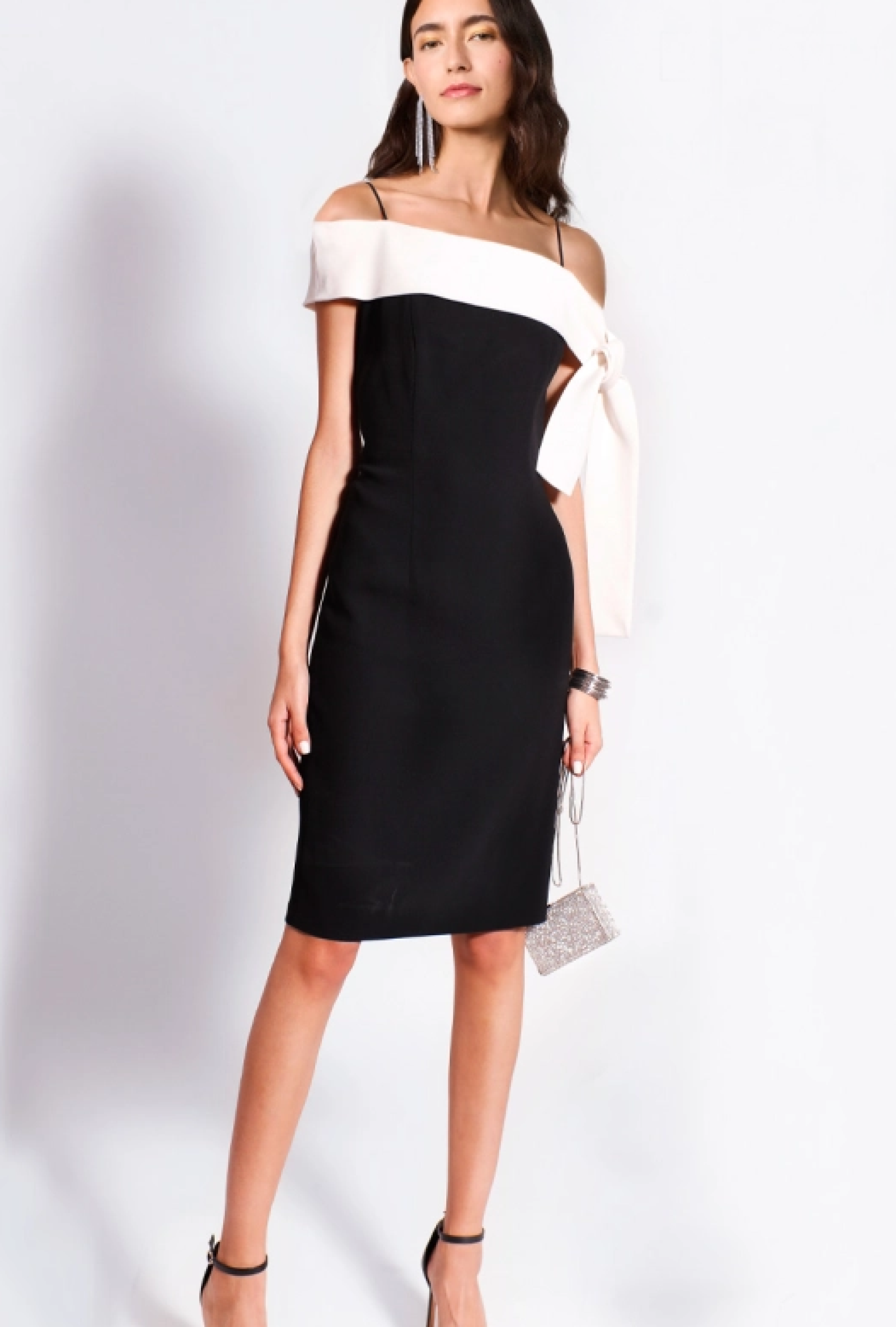 Robe Droite Bicolore