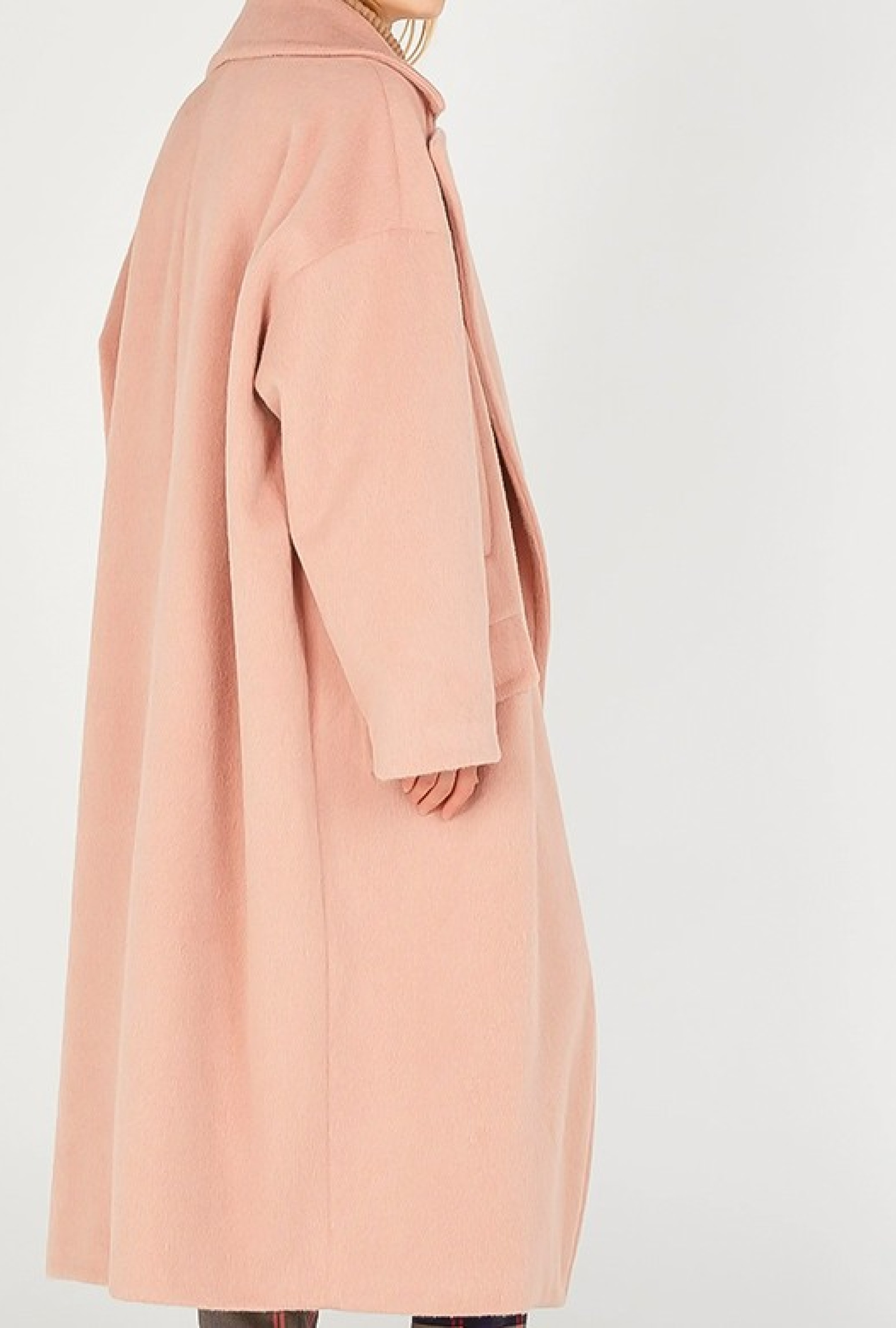 Manteau Col Tailleur Oversize