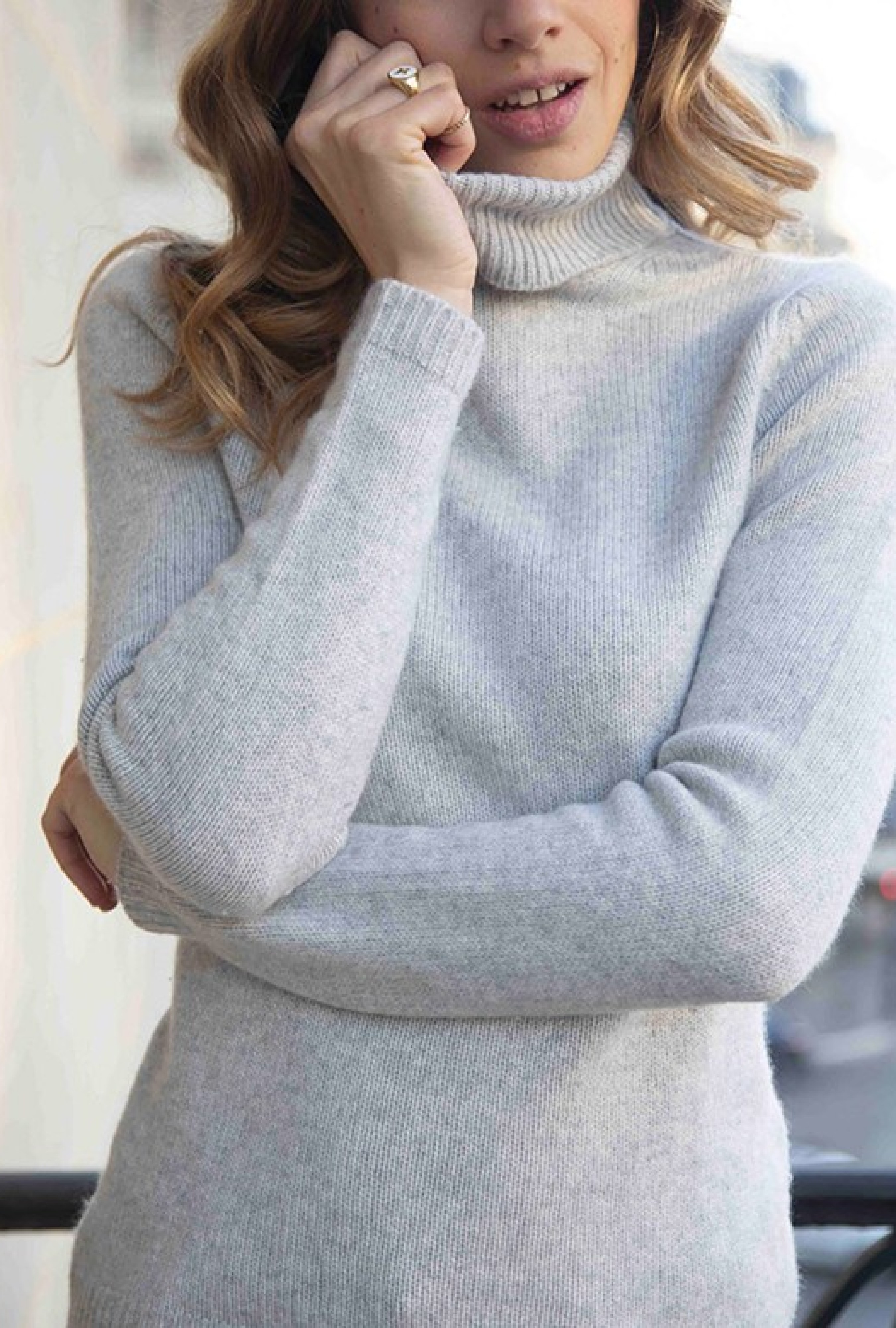 Pull Col roule 6 fils