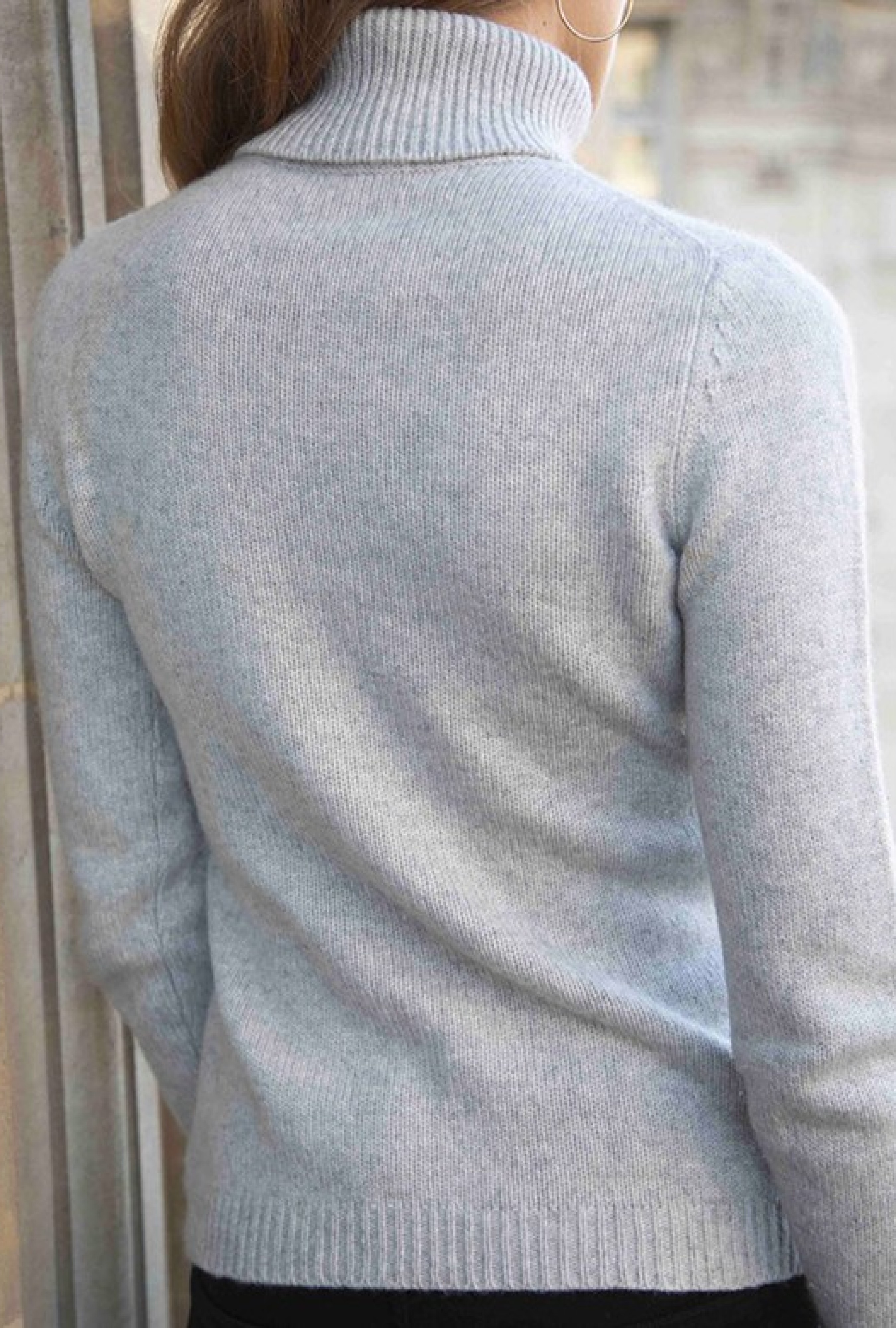 Pull Col roule 6 fils