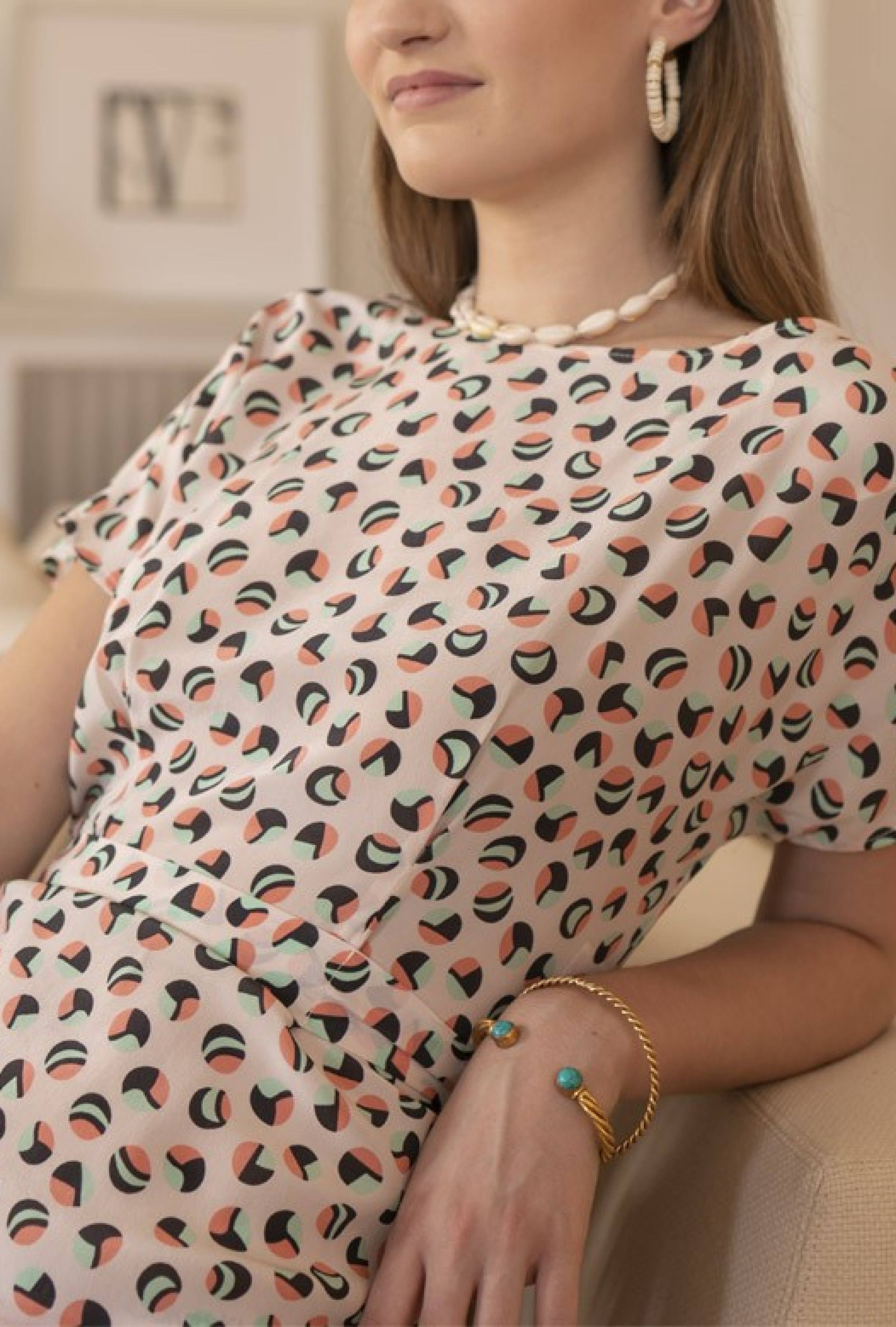 Robe Tara multicolore