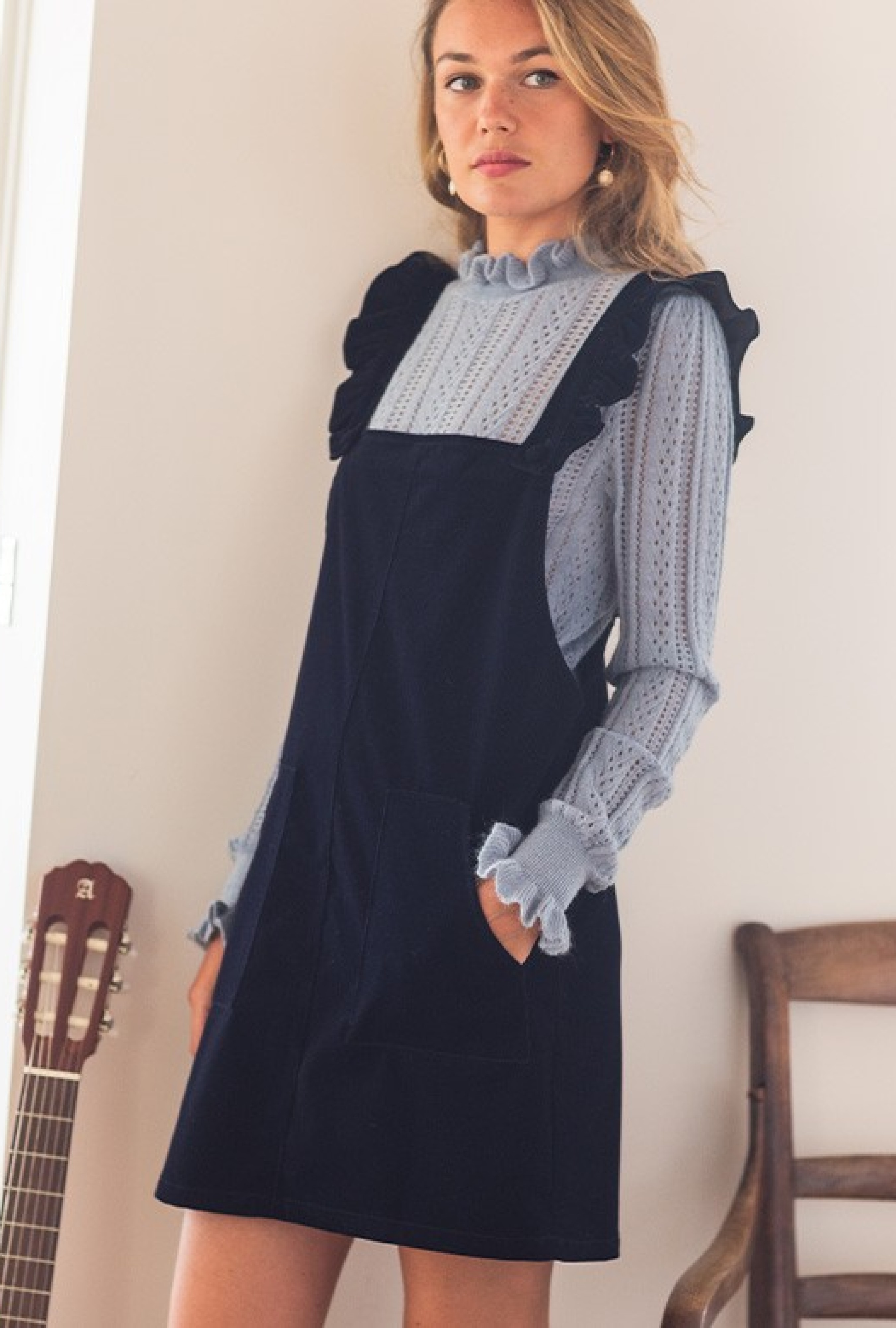 Robe Tayna Marine-Exclusivité web