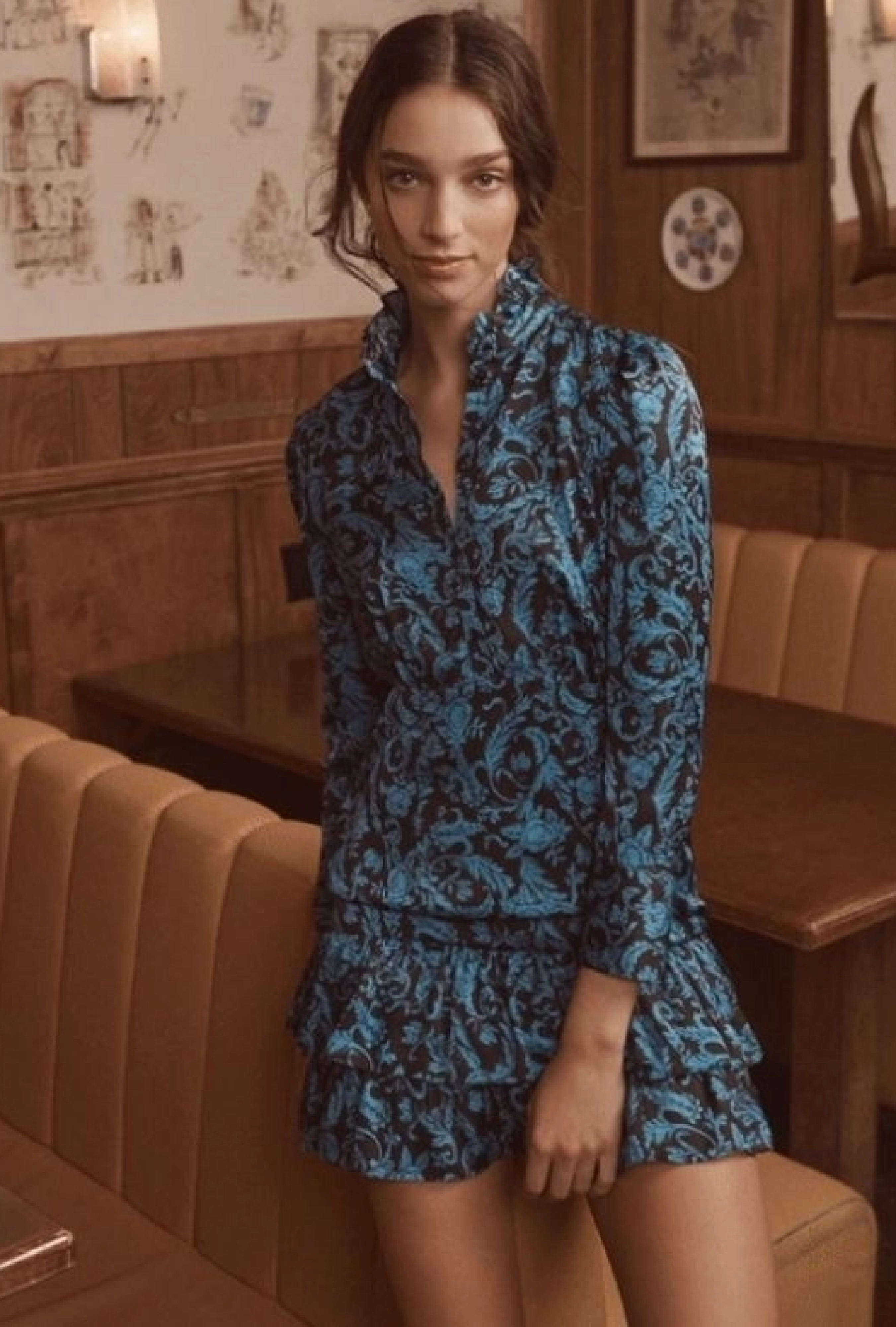 Robe Alna Satin Mini