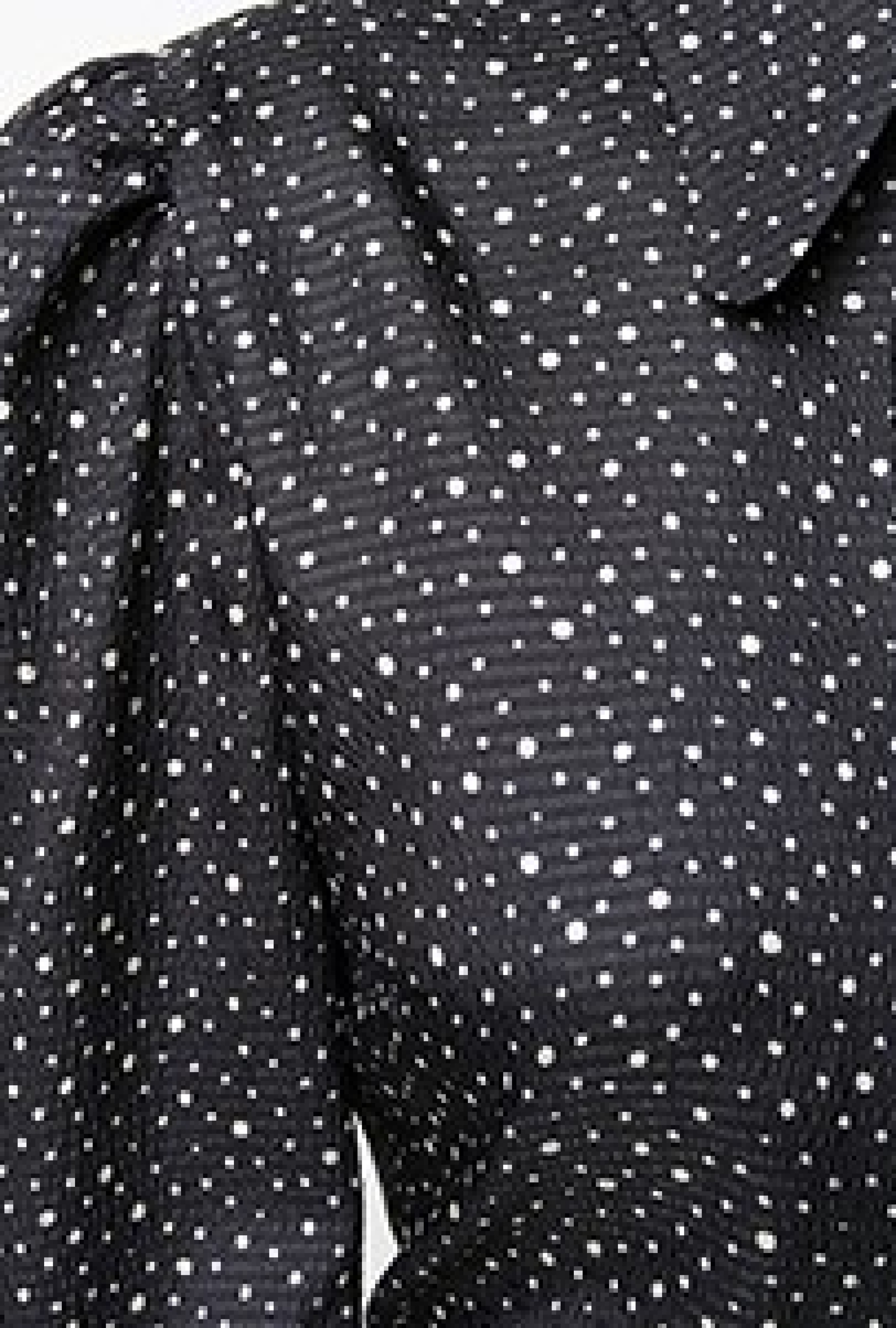 Blouse Noeud Lavallière à pois