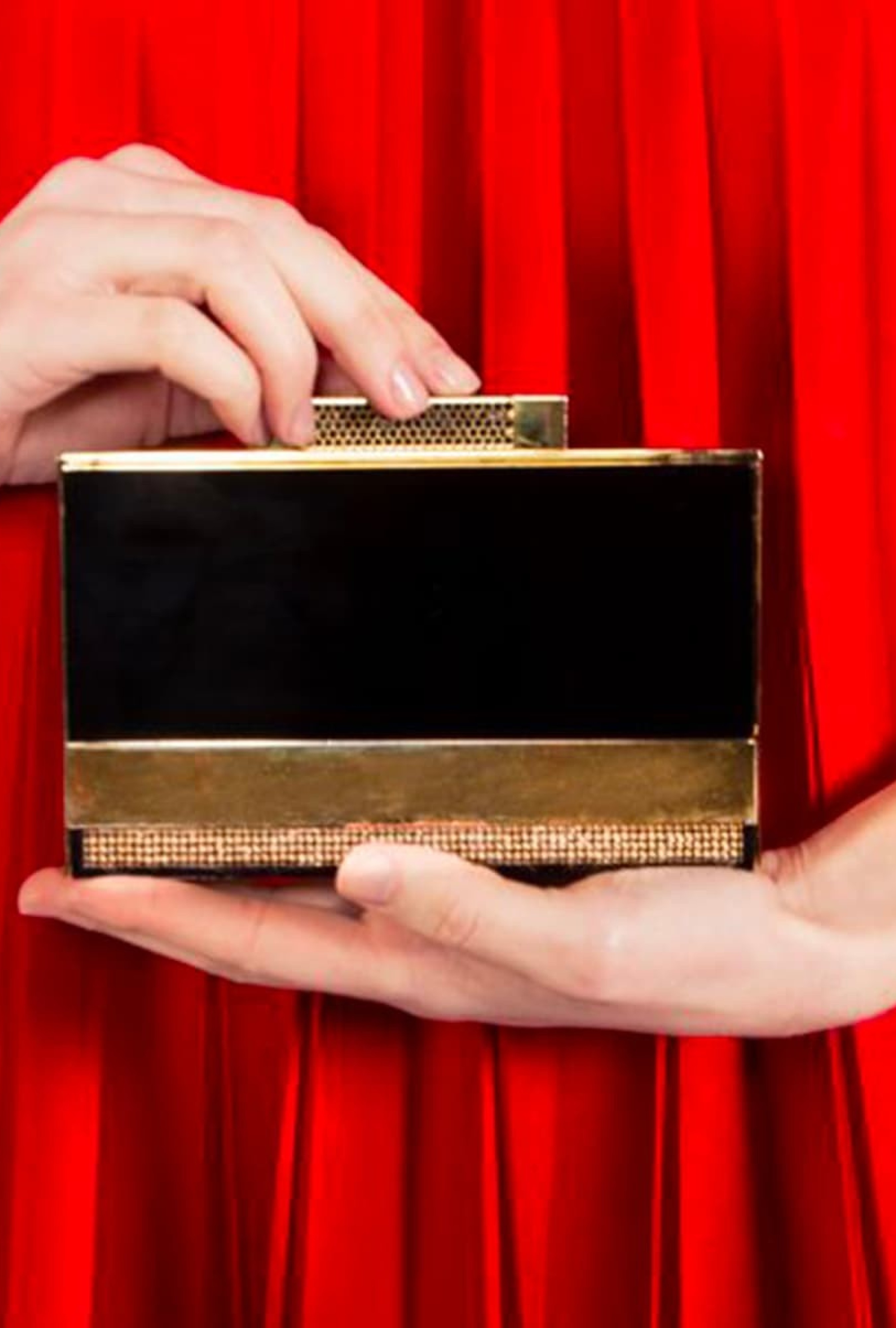 Minaudière Laque Noire