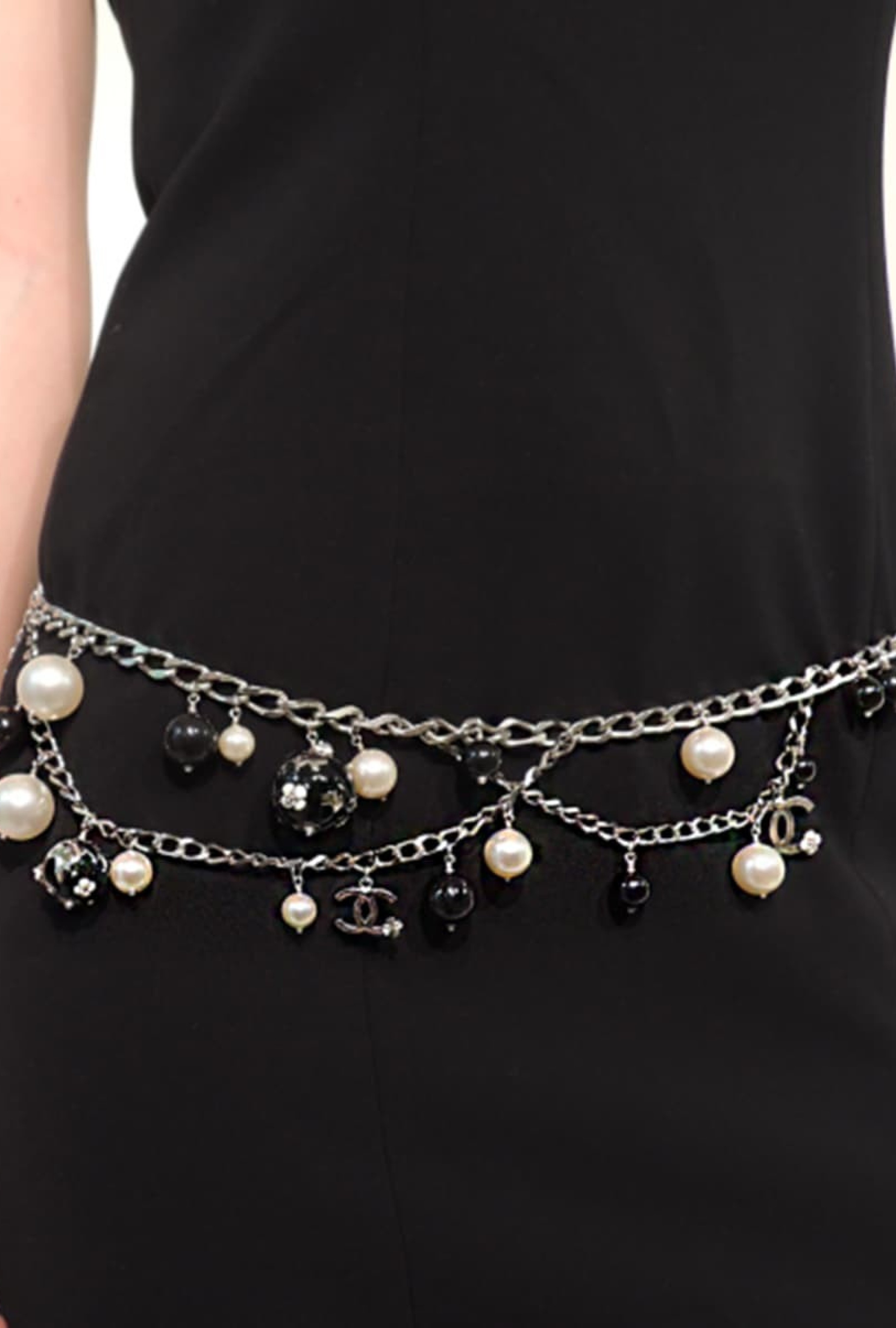 Ceinture Pearl Silver