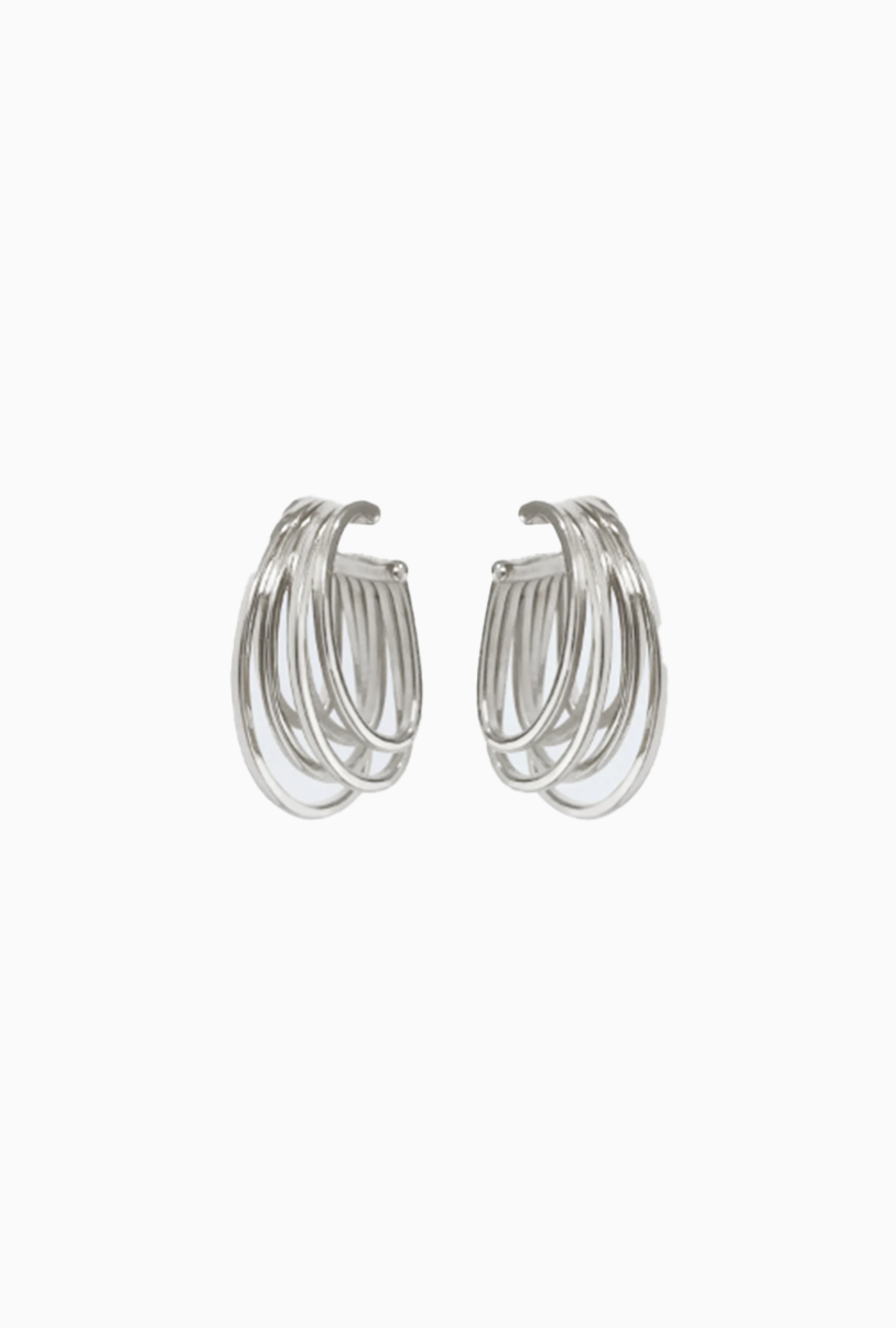 Boucles d'Oreilles Ito  Argent