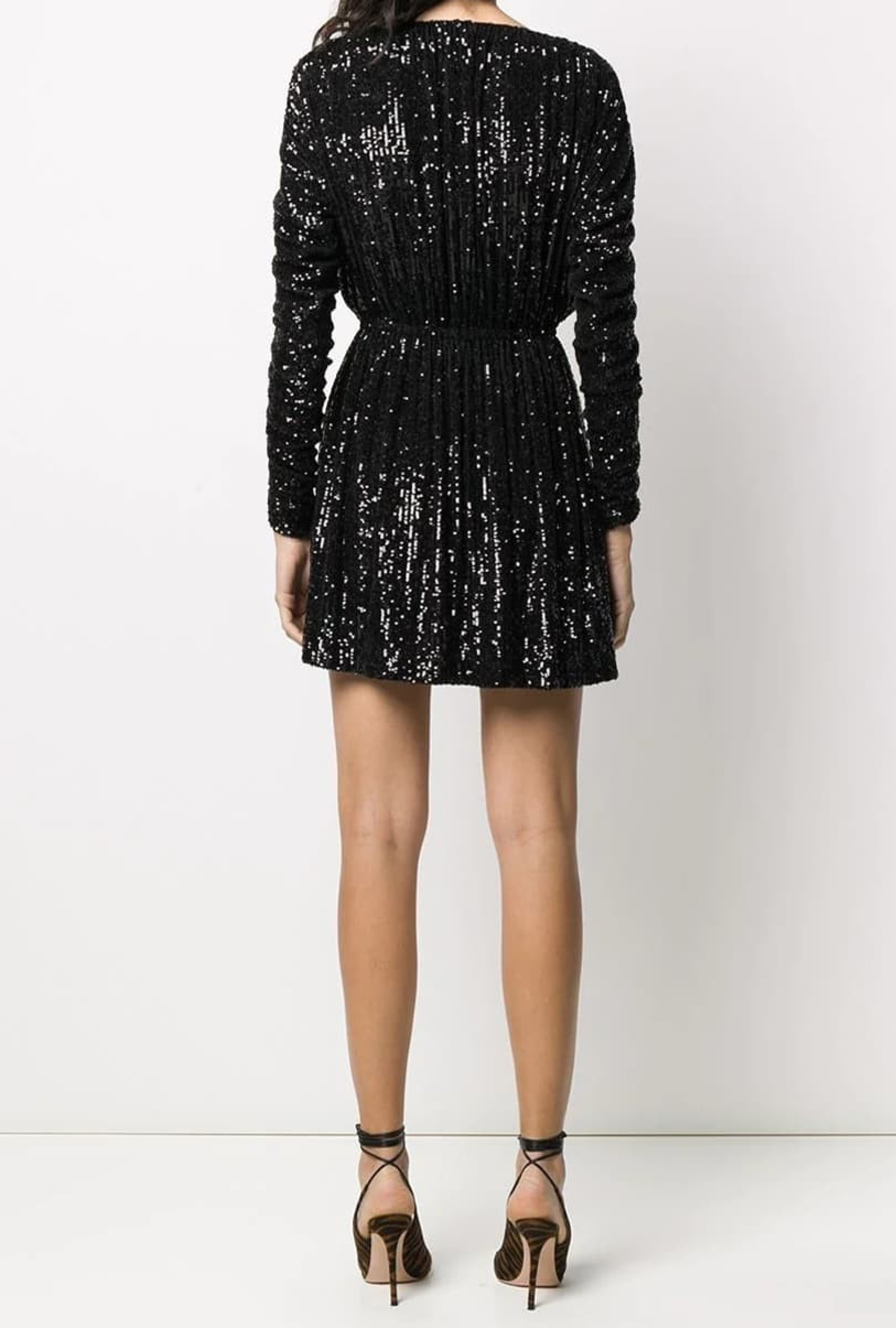 Robe Noire Pailletée