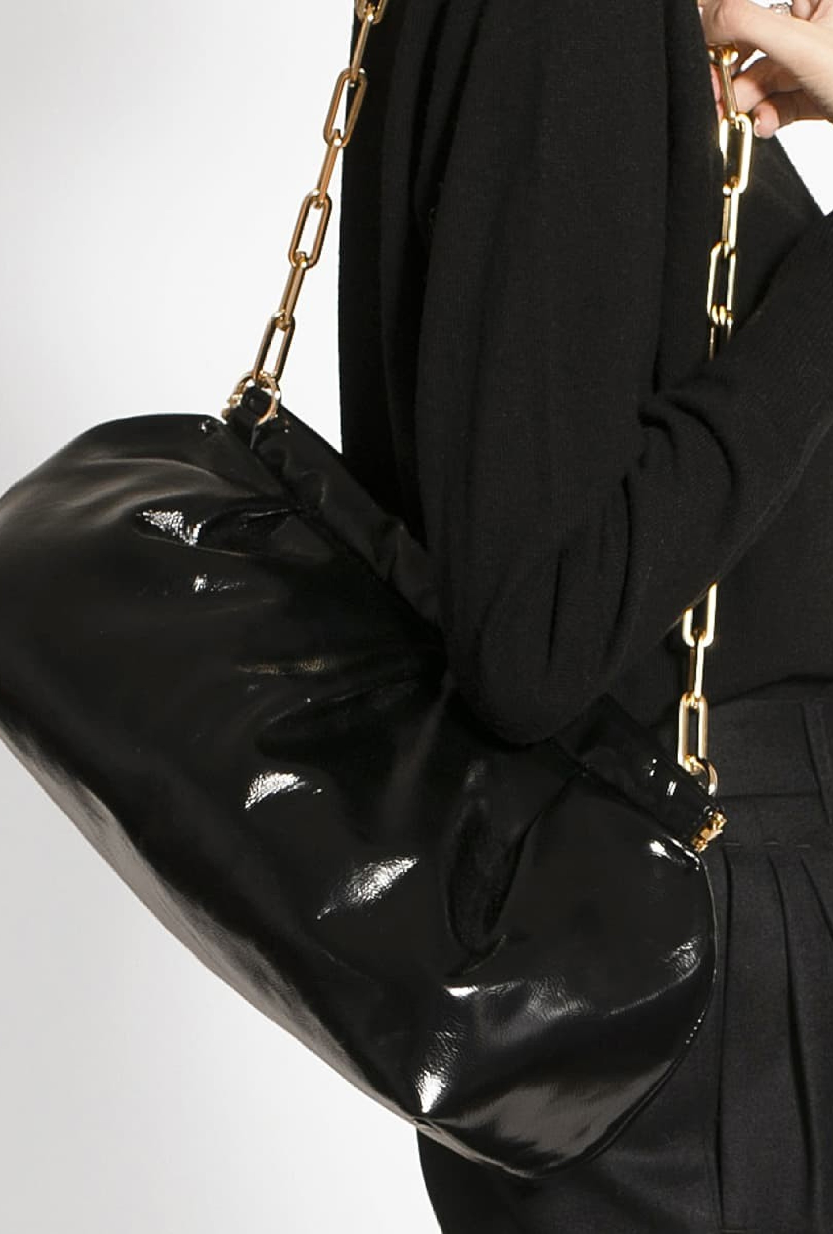 Sac Coco Vernis Noir