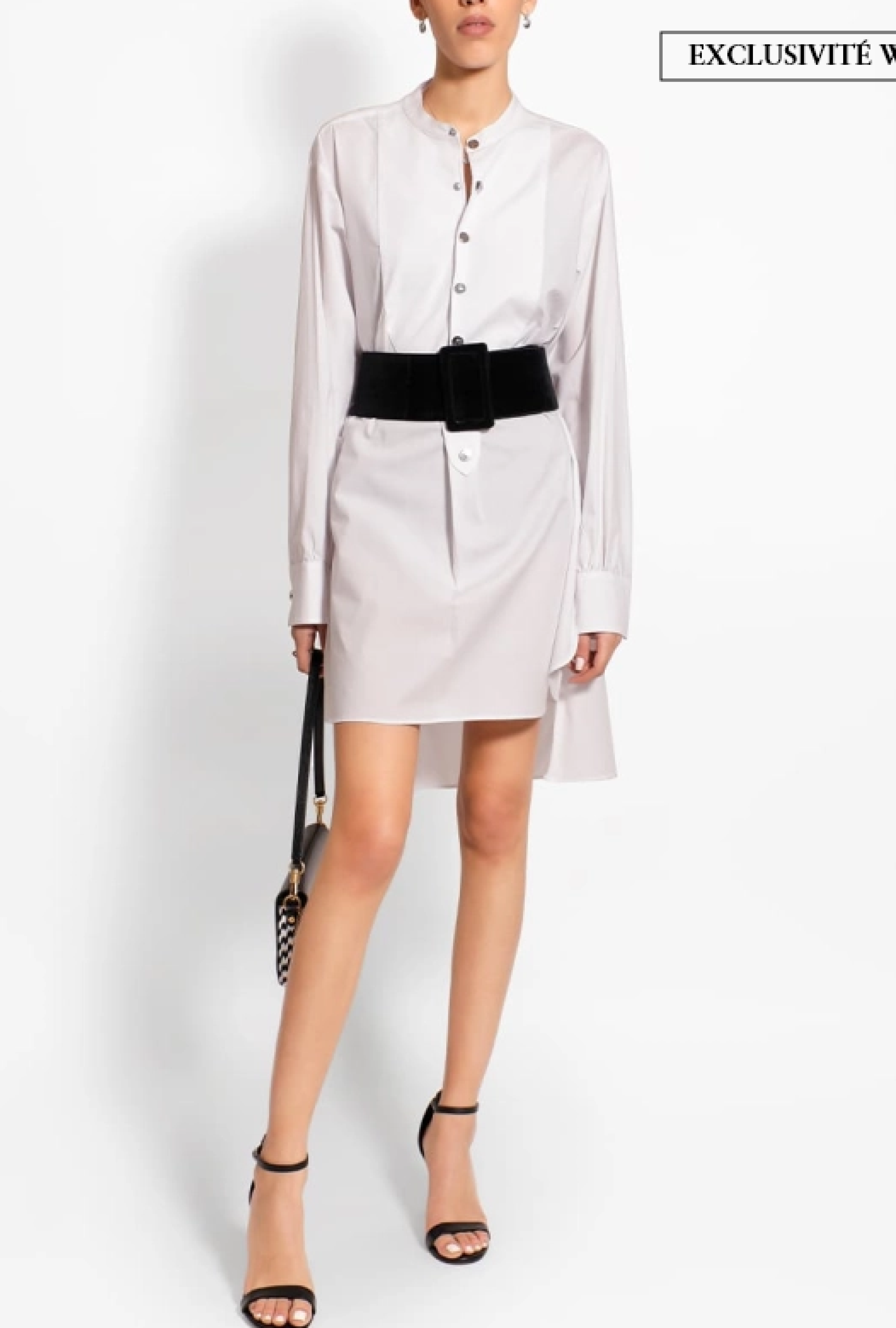 Robe Chemise Best Blanche-Exclusivité web