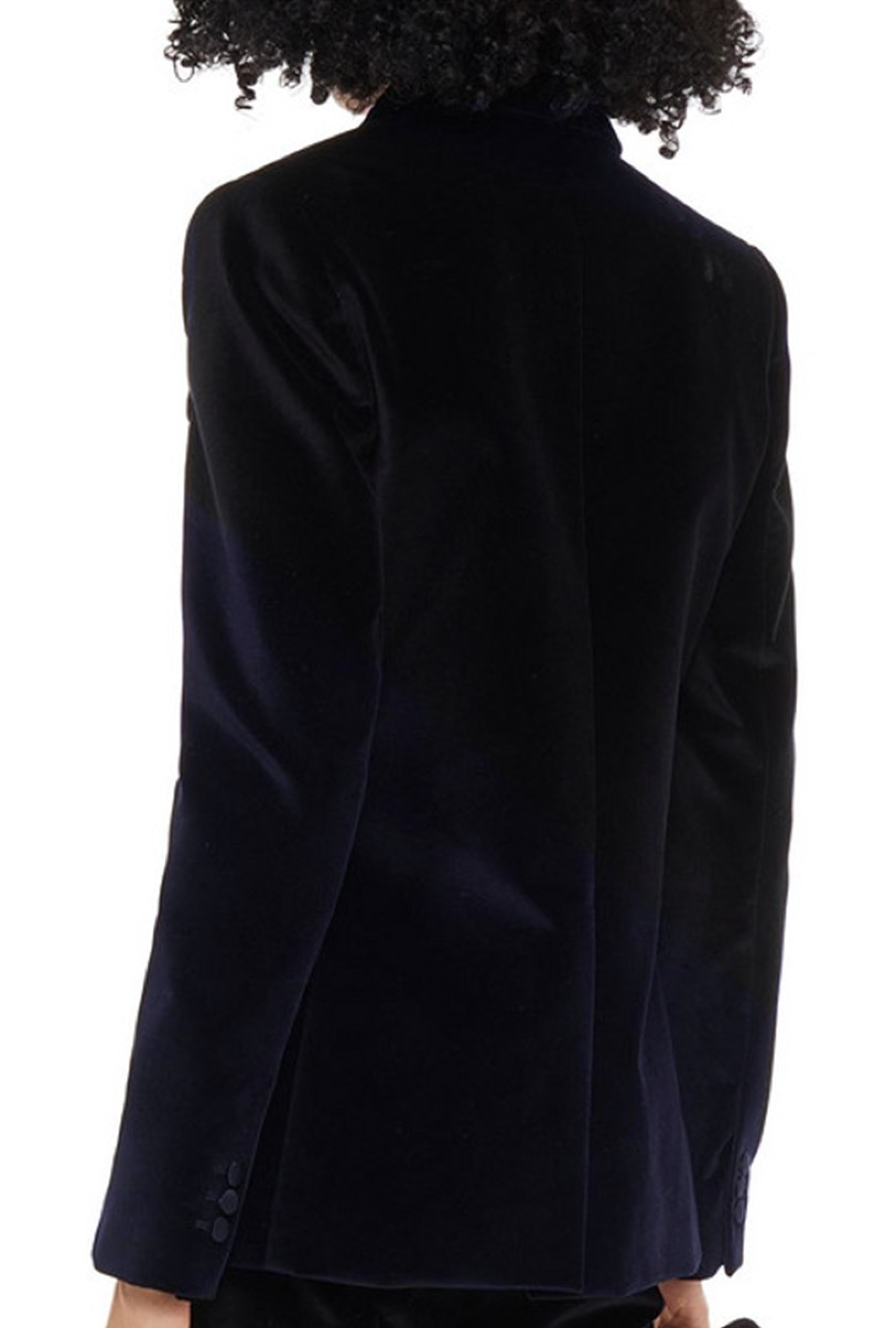 Blazer Velours Marine